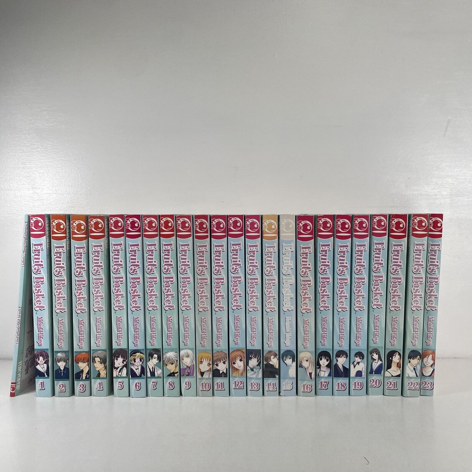 Fruits Basket Manga Complete Set GOOD CONDITION #1-23 W/ 1 Sampler