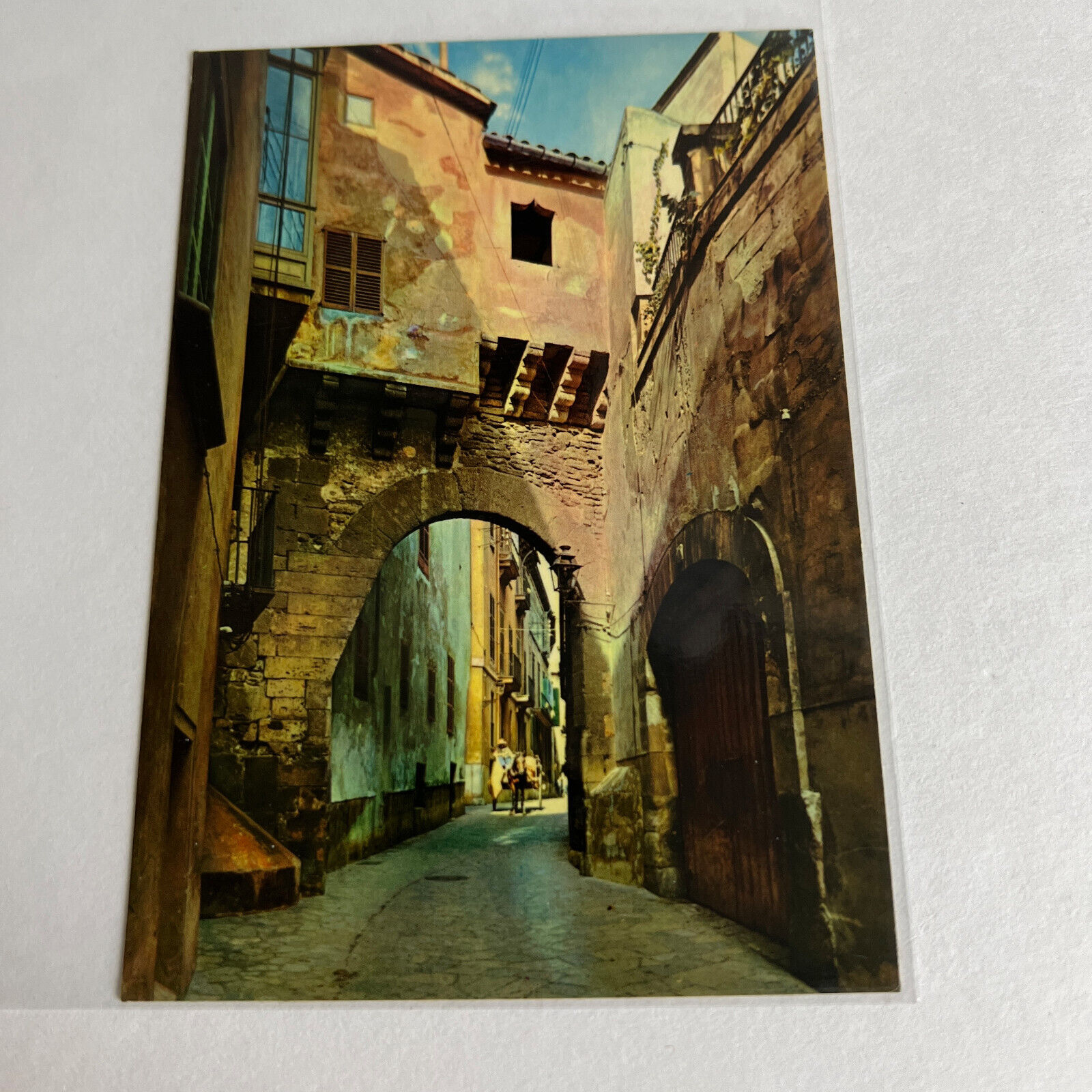 Almudaina Street Italy Postcard