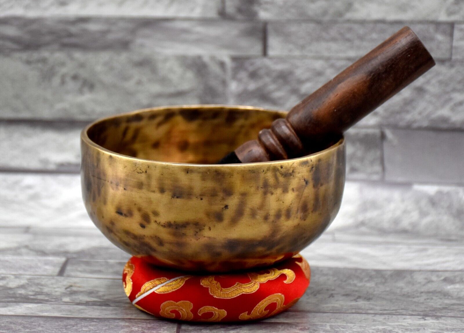 6 inch Singing Bowl-Hand Hammered Singing Bowl-Tibetan Singing Bowl-Yoga Gift