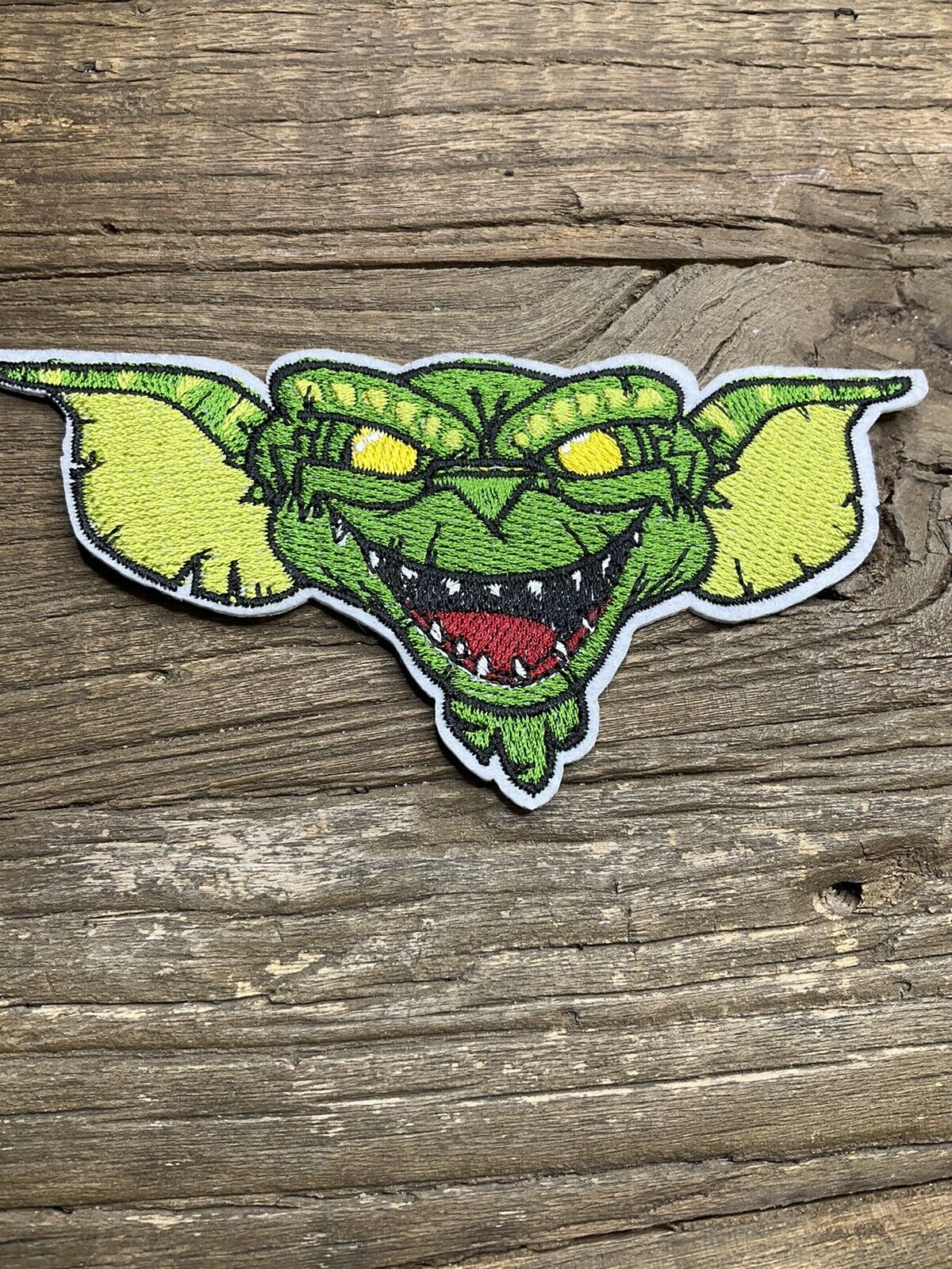 Embroidered Patch Iron On Gremlin Mogadi Chris Columbus Scary