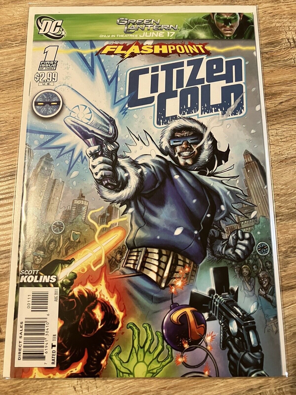 Citizen Cold #1 Flashpoint DC Comics (2011) VF- NM