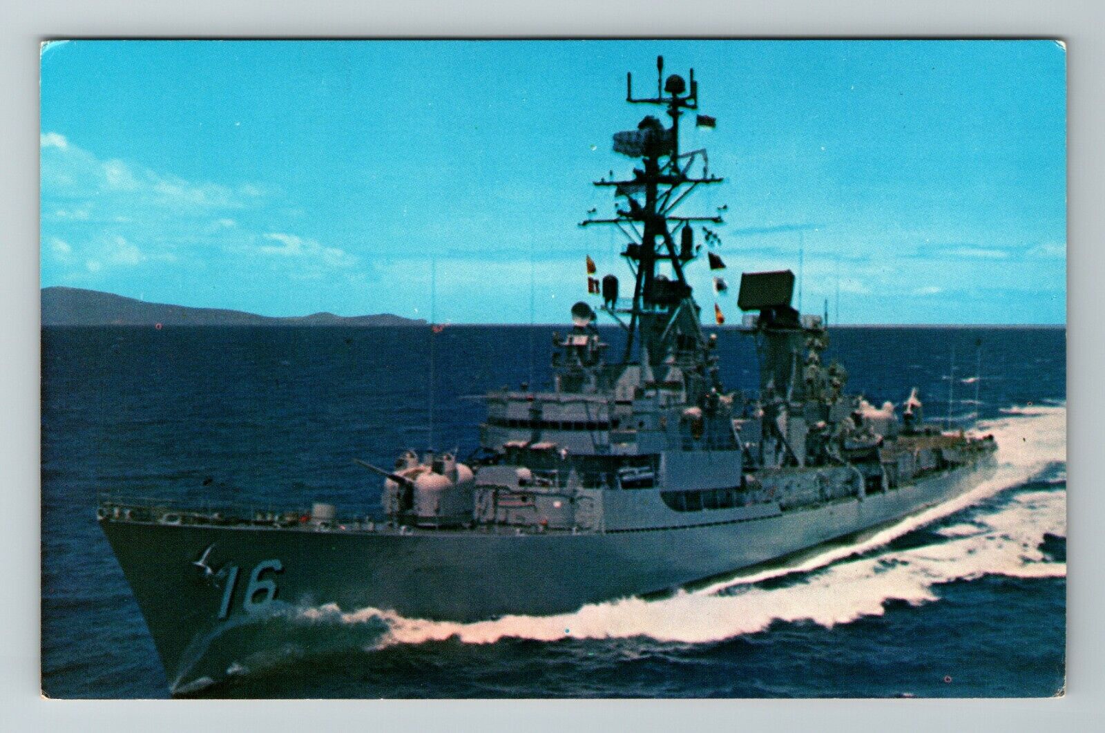 USS Joseph Strauss, Ship, Boat On Water, Transportation, Vintage Postcard