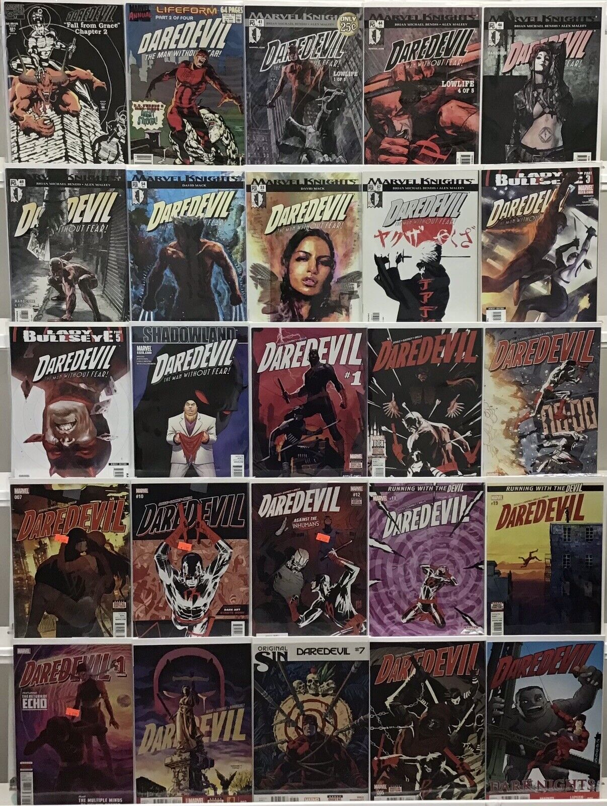 Marvel Comics - Daredevil - Comic Book Lot Of 25
