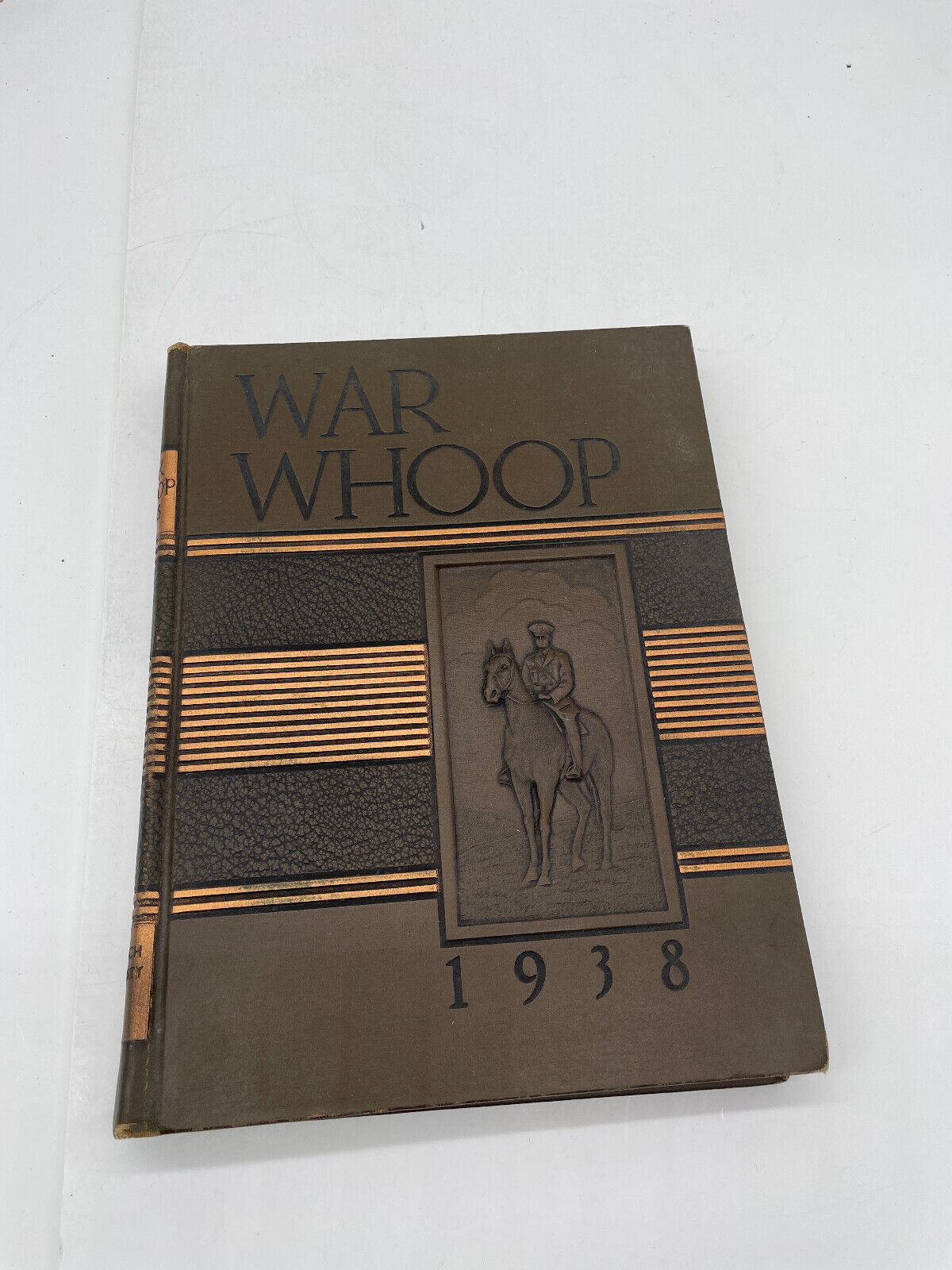 Norwich University WAR WHOOP Yearbook 1938 Norwich VT rare military