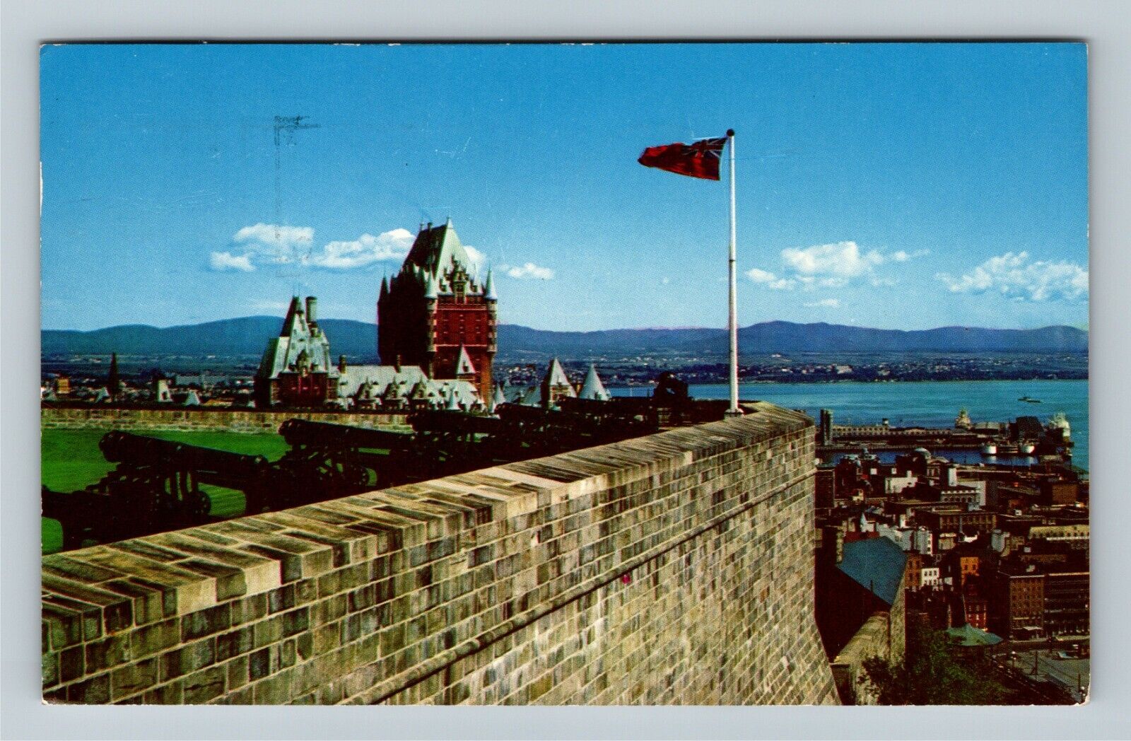 Quebec, CA-Canada, Panorama View Quebec,  c1958 Vintage Postcard