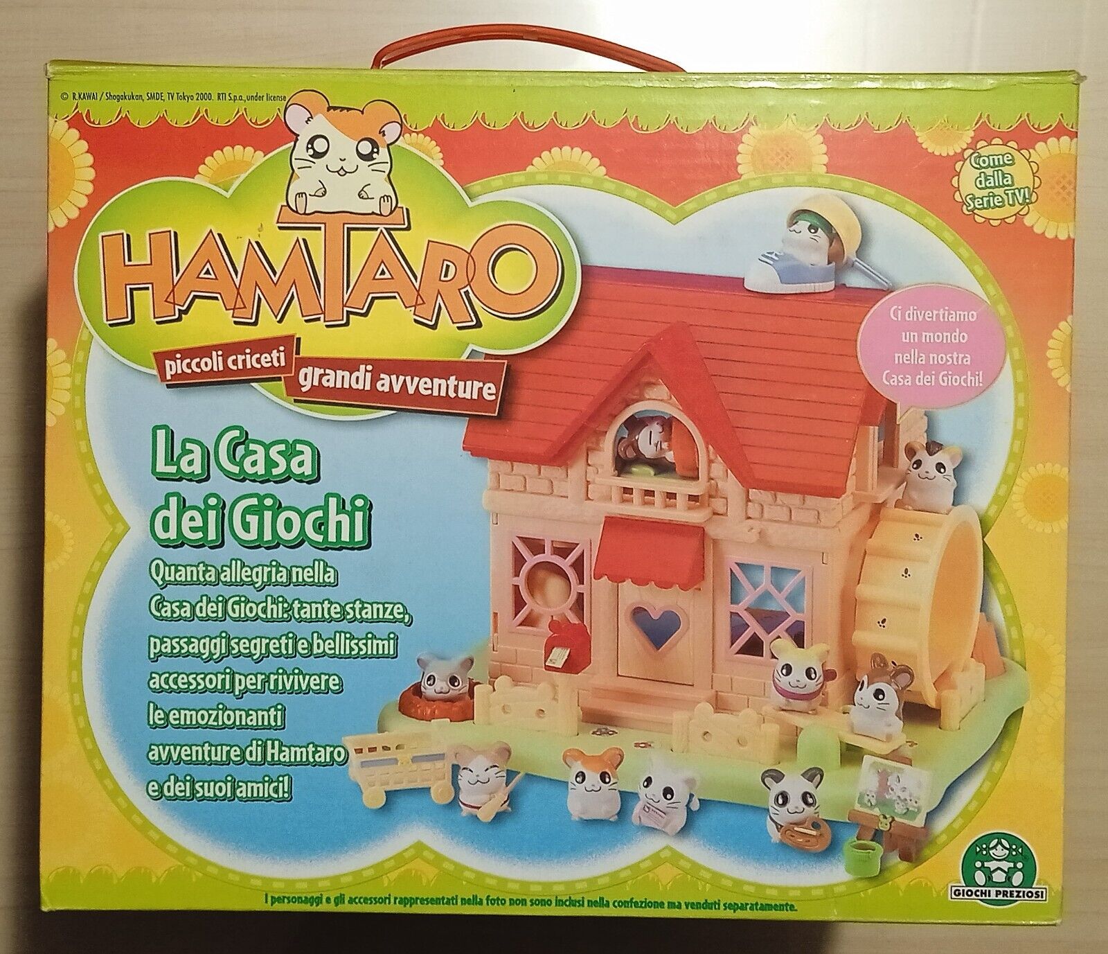 Hamtaro Hamchan Collection Ham-Ham House Playset NO Mini Figure Epoch 2006