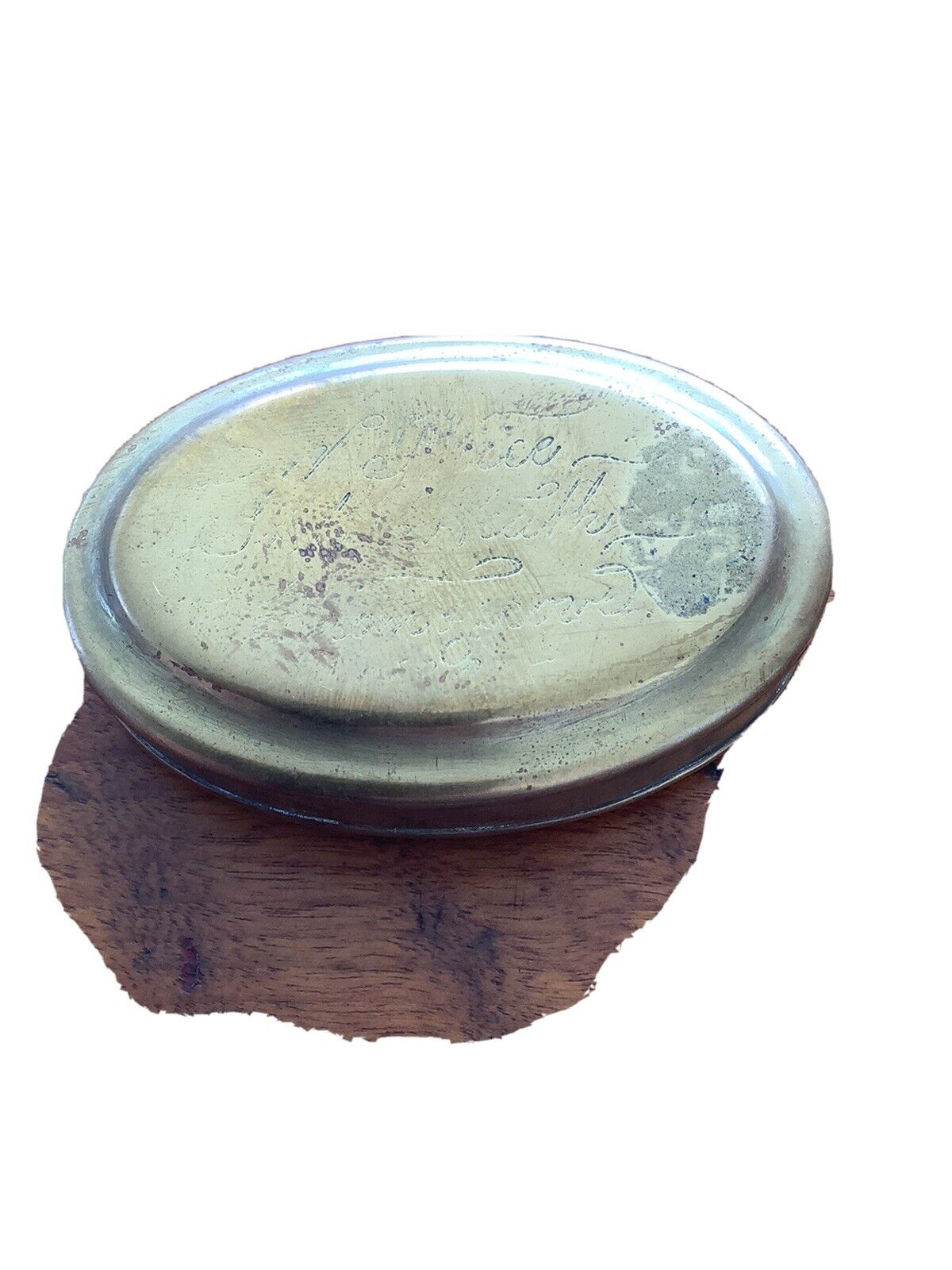 Snuff Box , Brass , Extremely early 