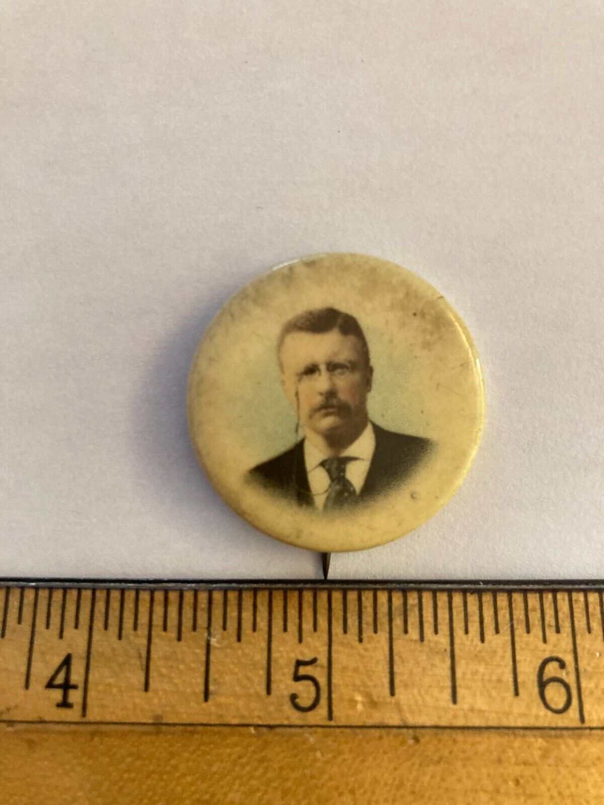 Vintage Teddy Roosevelt pin