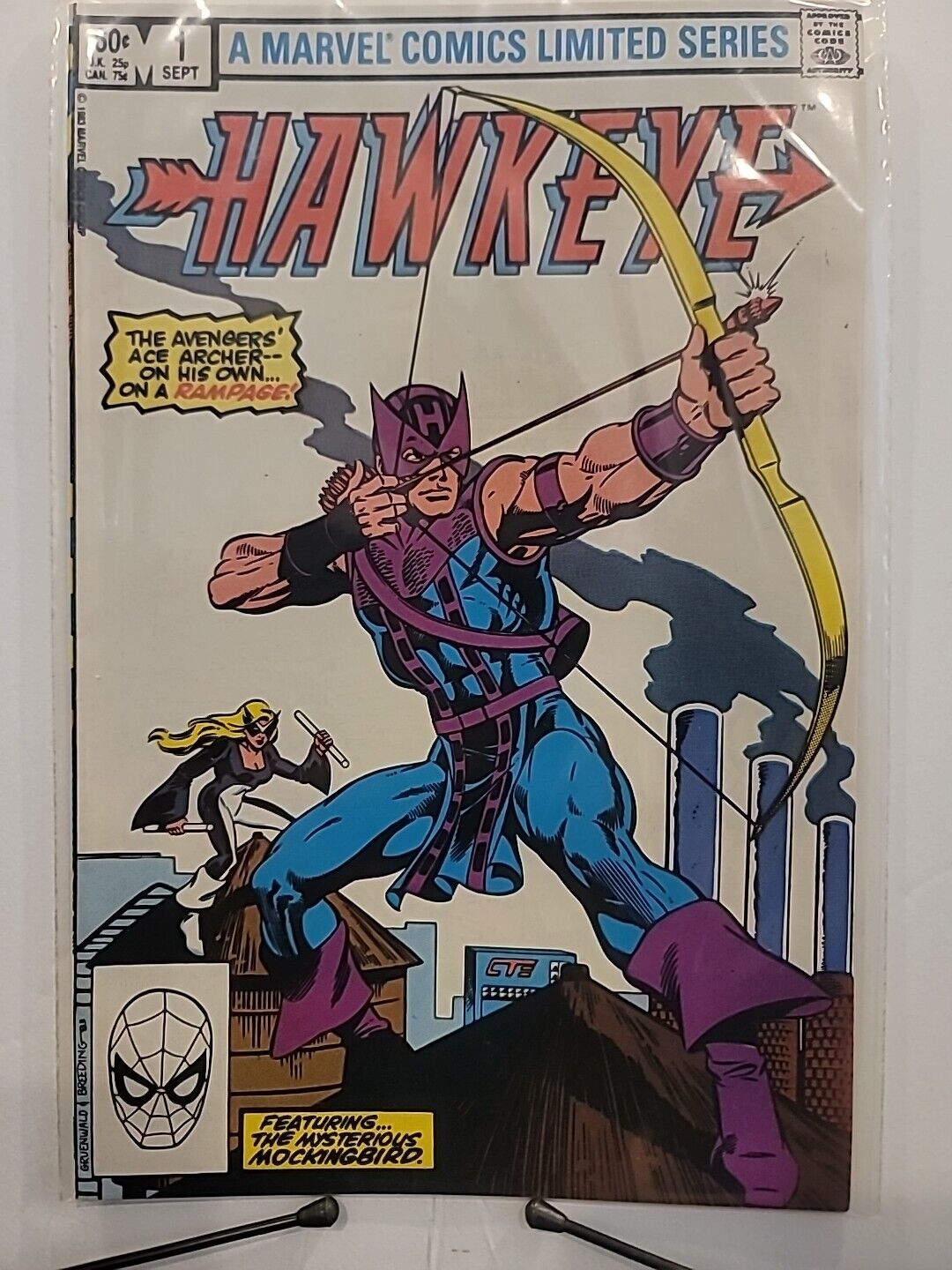 Hawkeye #1-4 Limited Marvel Comic Series 1983  VF/NM