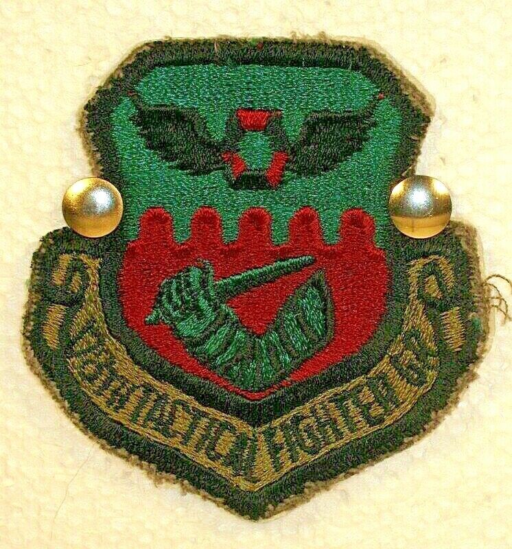 USAF Air Force 178th Tactical Fighter Group Subdued Insignia Crest Badge Patch 