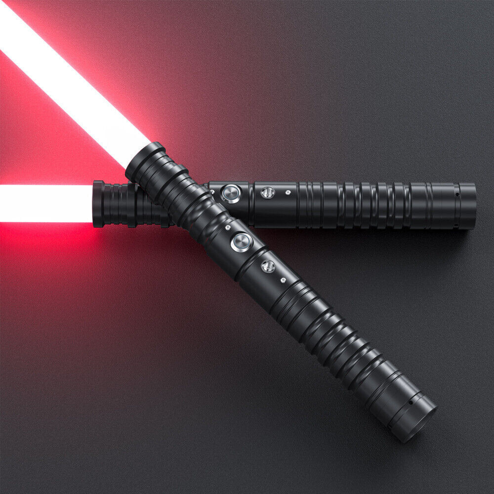 2Pack 2in1 Lightsaber Star Wars 11 RGB Color Replica Force FX Heavy Dueling 63CM