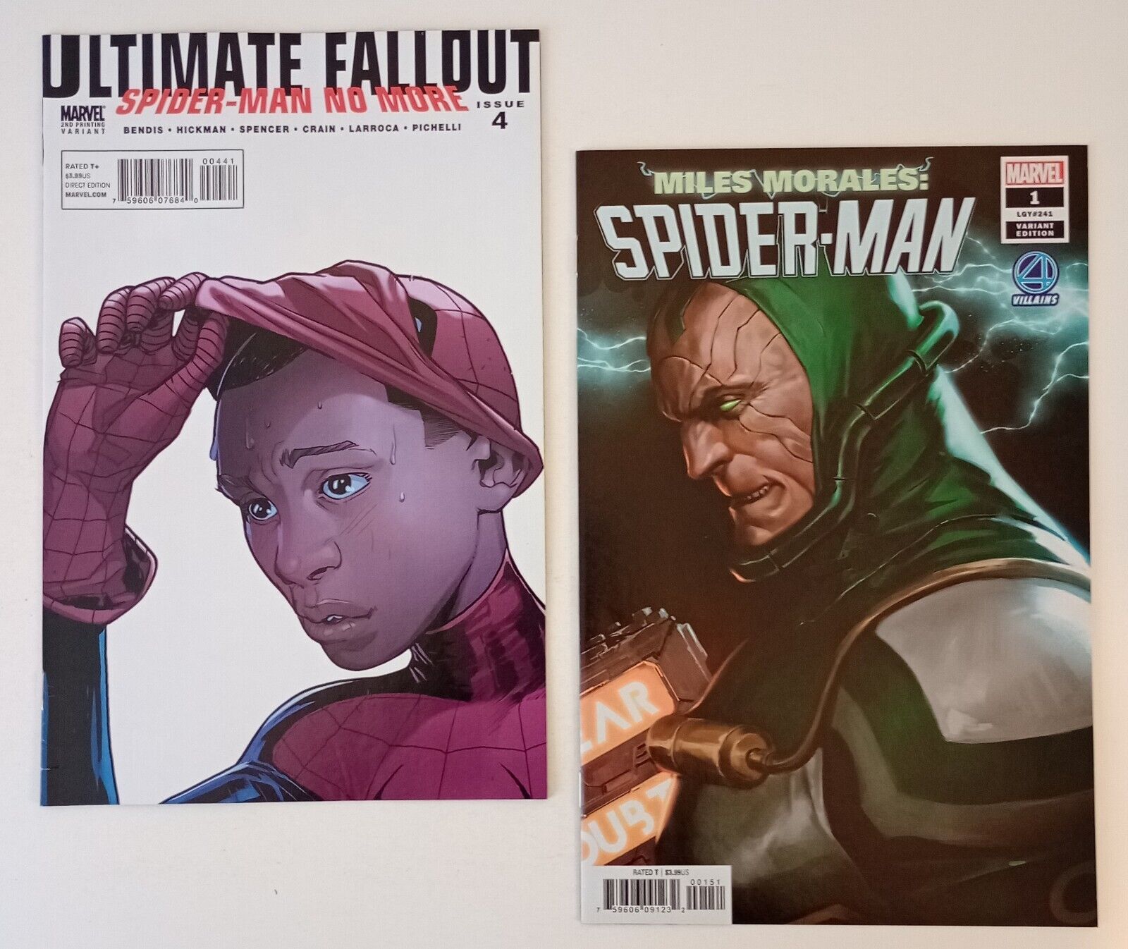 Ultimate Fallout #4 & Miles Morales #1 (1st appearance of Miles Morales) 