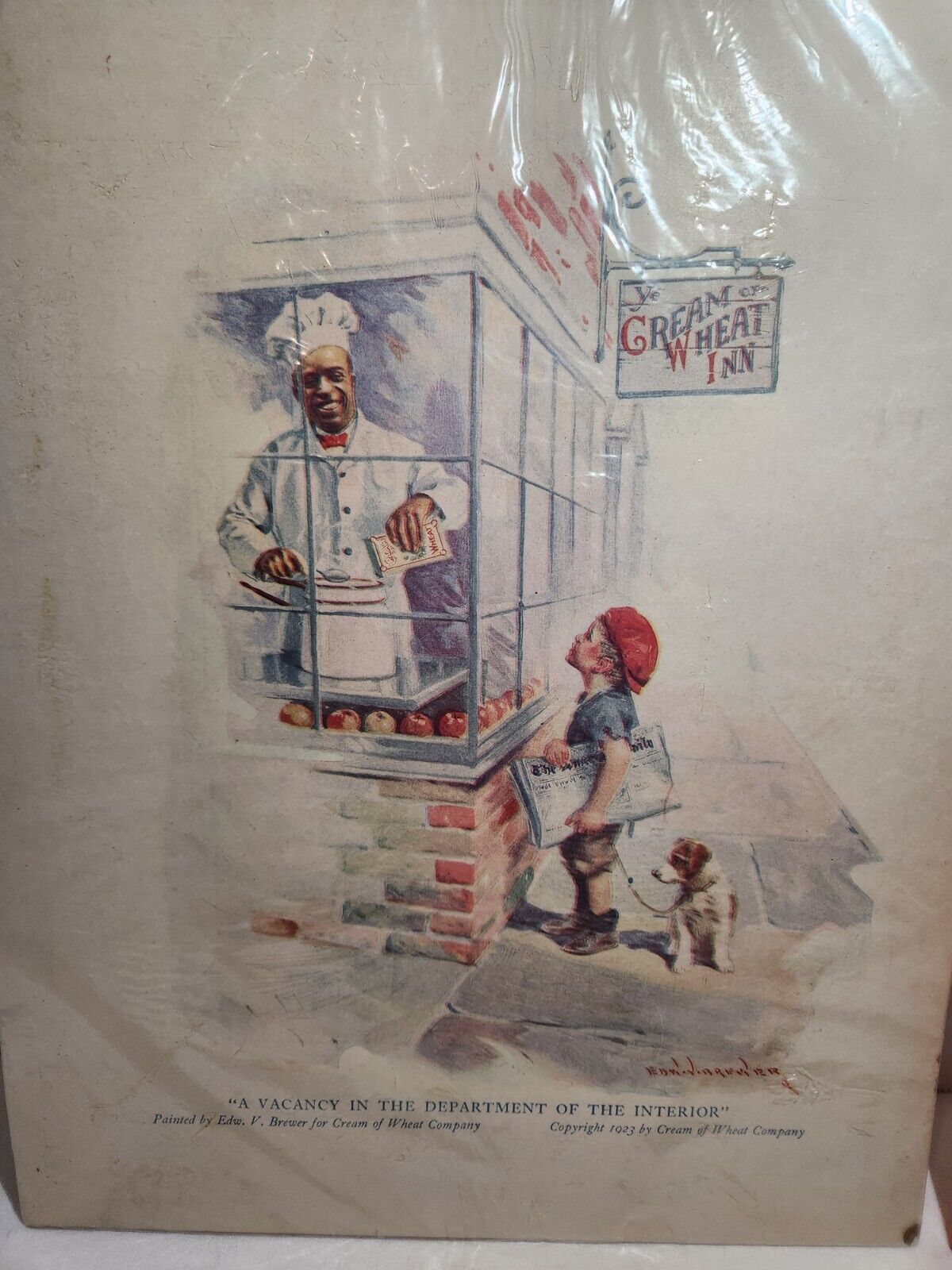 1923 Cream of Wheat Cereal Advertisement A Vacancy In The Department 20\'s