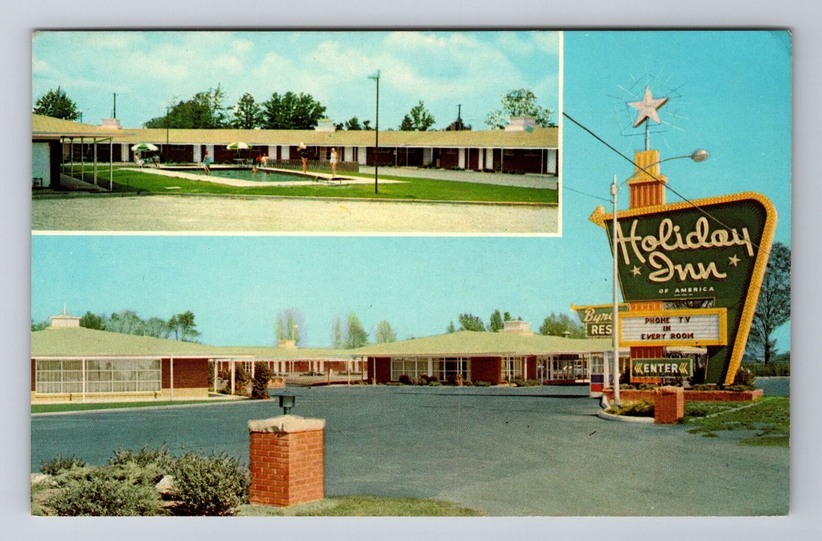 Allendale SC-South Carolina, Holiday Inn Of Allendale Vintage Postcard