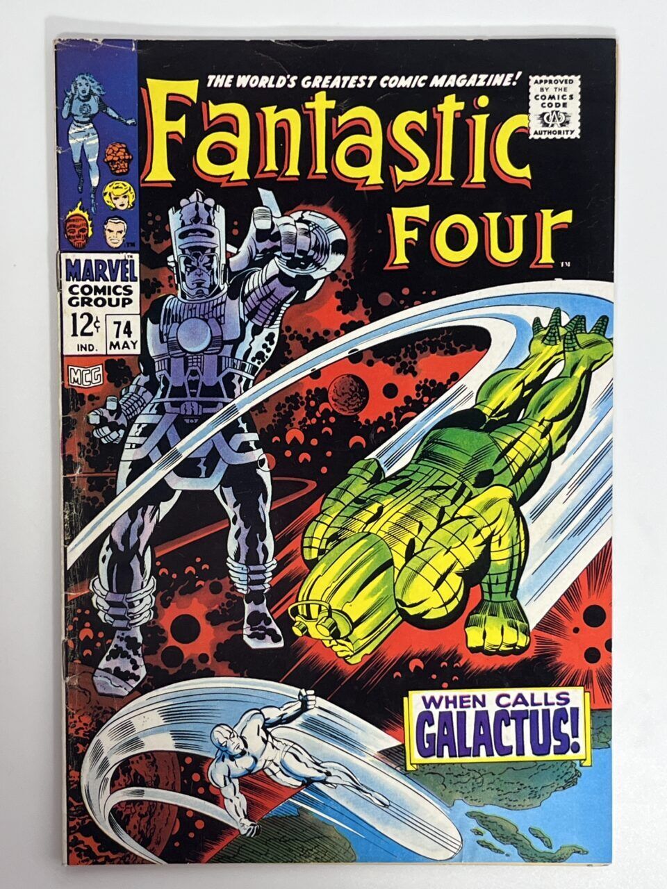 Fantastic Four #74 (1968) in 5.5 Fine-
