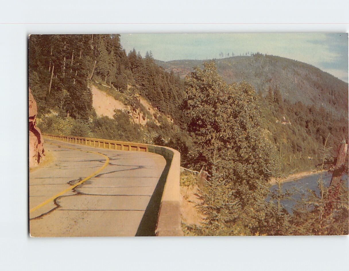 Postcard Highway 99 Chuckanut Drive Puget Sound Washington USA