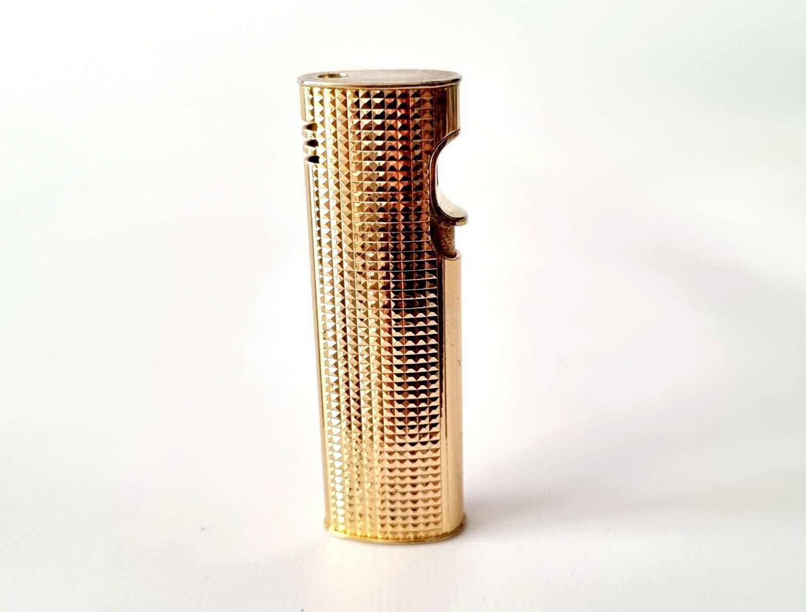 Sarome Lighter 1980s Vintage Japan Gold tone  Collectible Gas Lighter RARE