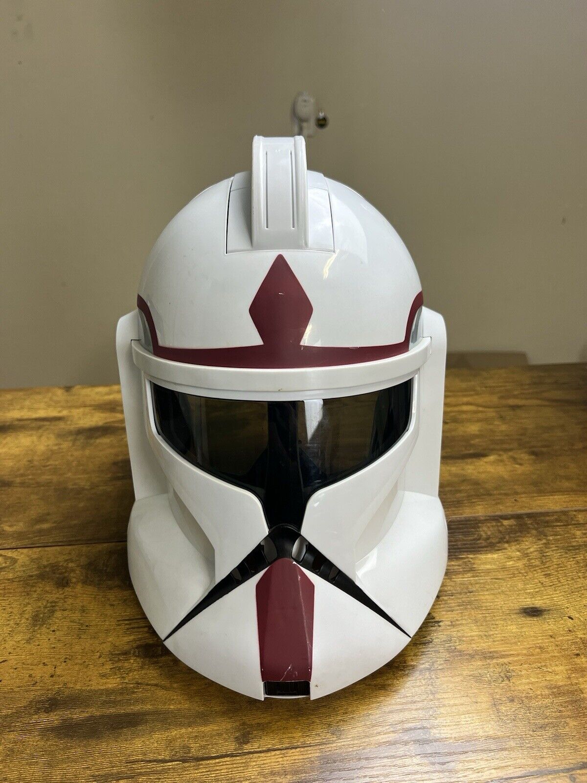 STAR WARS Clone Trooper Talking Voice Changer Helmet Hasbro Target Exclusive Red