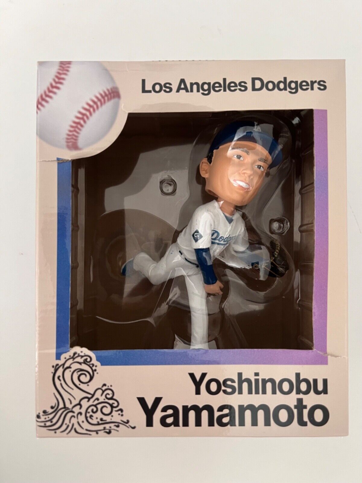 Yoshinobu Yamamoto Bobblehead NEW, LA Dodgers 6/13/24