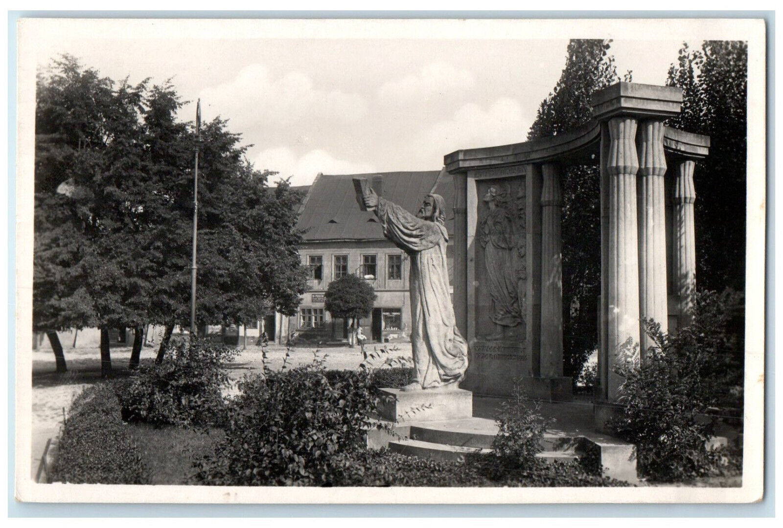 c1940\'s Prerau Prerov Olomouc Region Czech Republic RPPC Photo Postcard