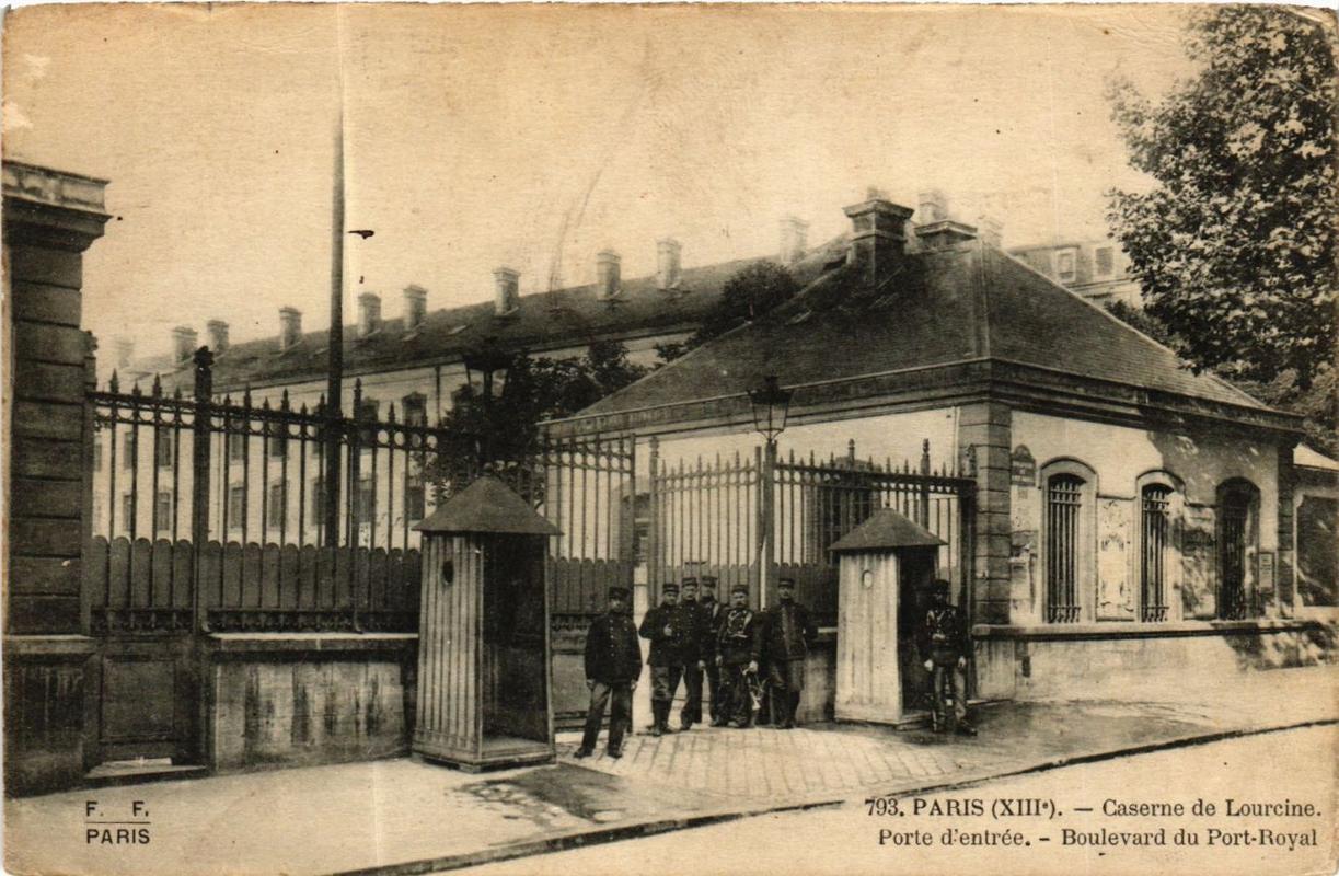 CPA PARIS 13th Barracks of Lourcine. Port Royal Gateway (303679)