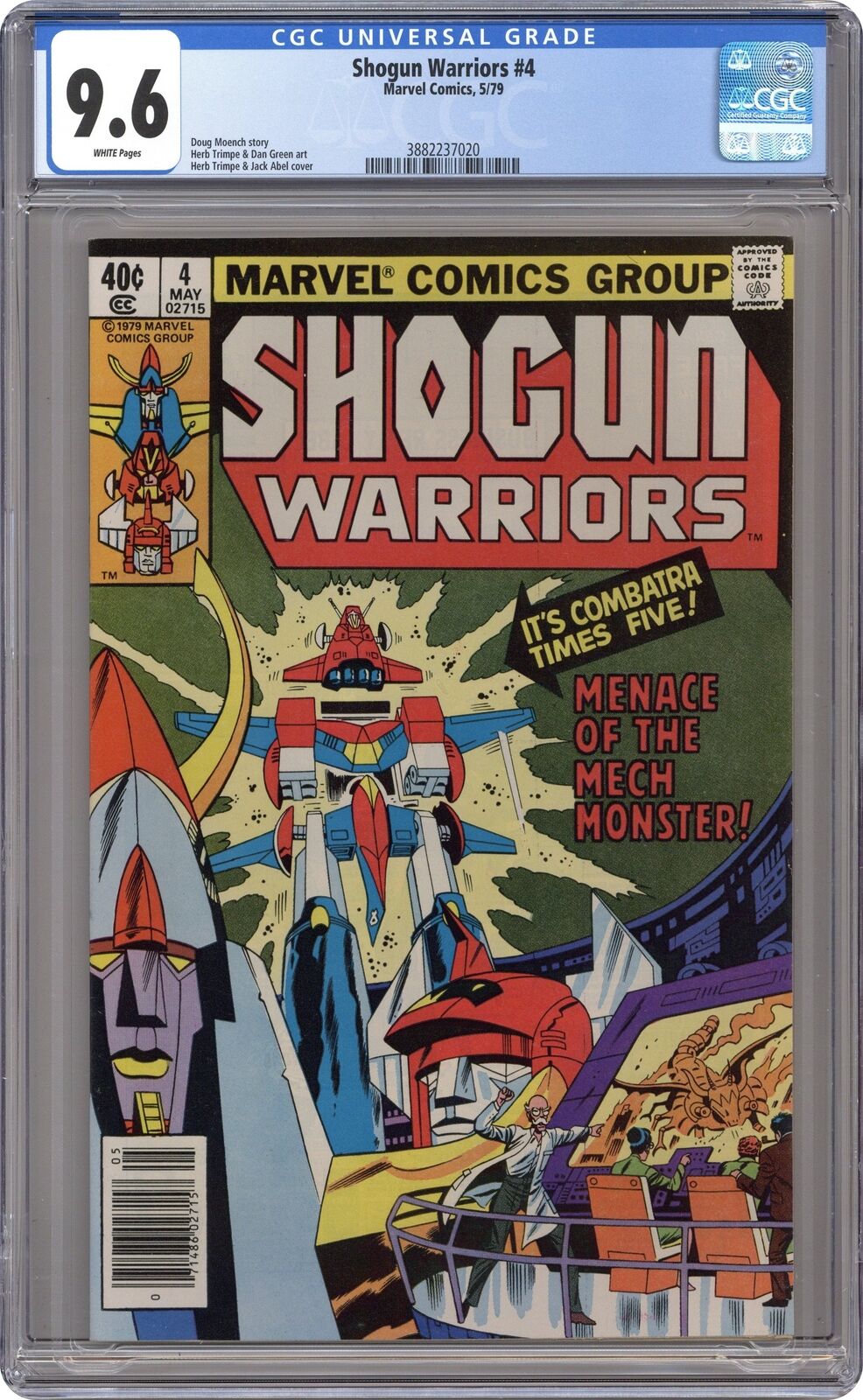 Shogun Warriors #4 CGC 9.6 1979 3882237020
