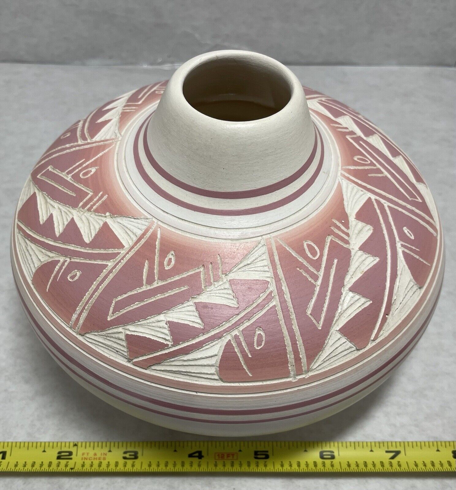 Signed Handmade Hozoni Navajo Native American Pottery -Vintage