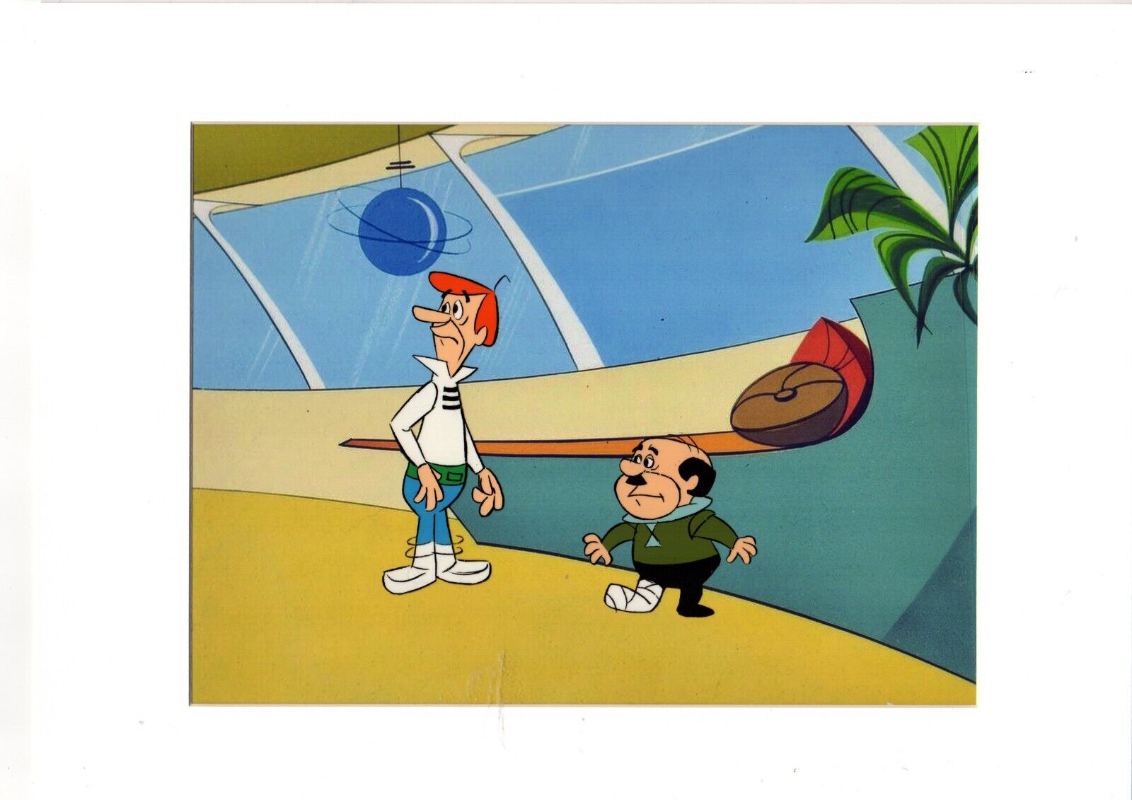 1985  The Jetsons 1985 production cels George Jetson