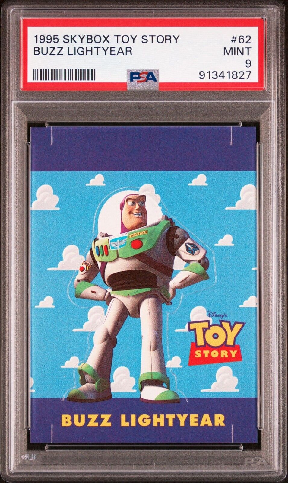 Buzz LightYear #62 1995 Skybox Disney Toy Story RC POP -UP PSA 9 MINT POP 1 no10
