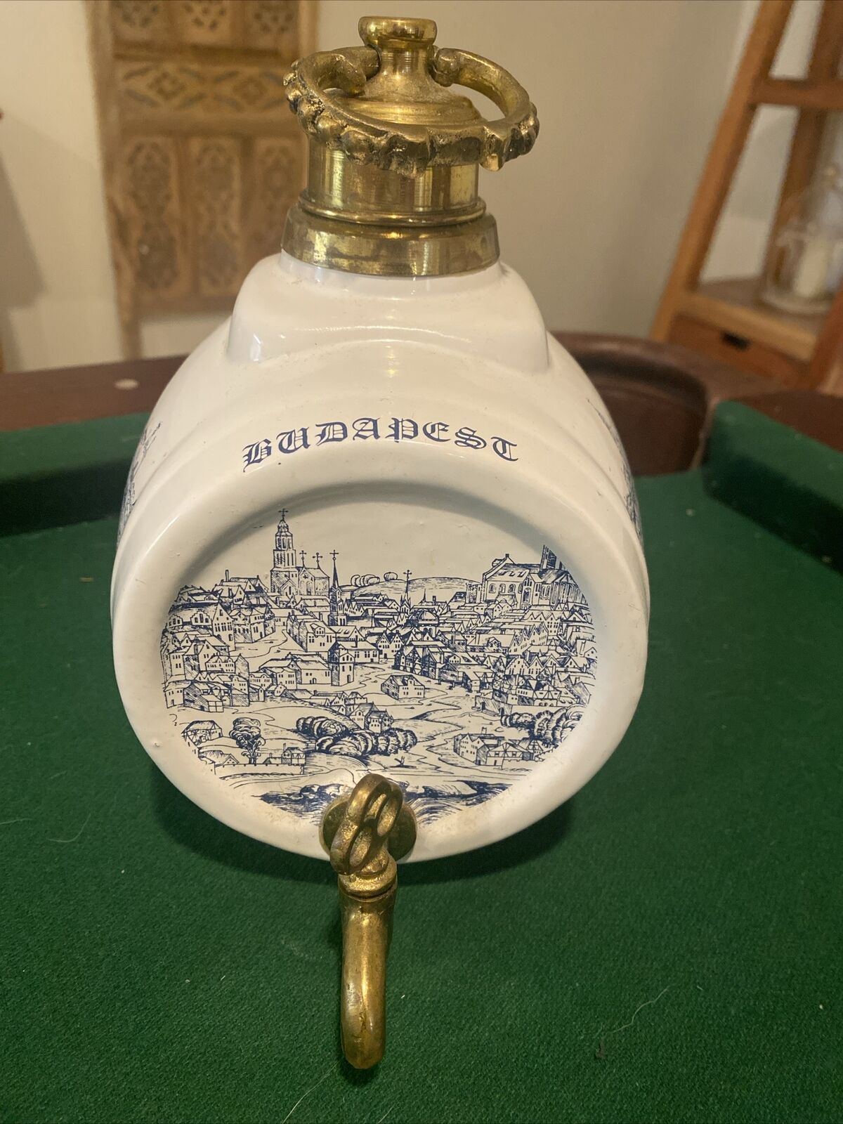 Budapest canister Keg souvenir