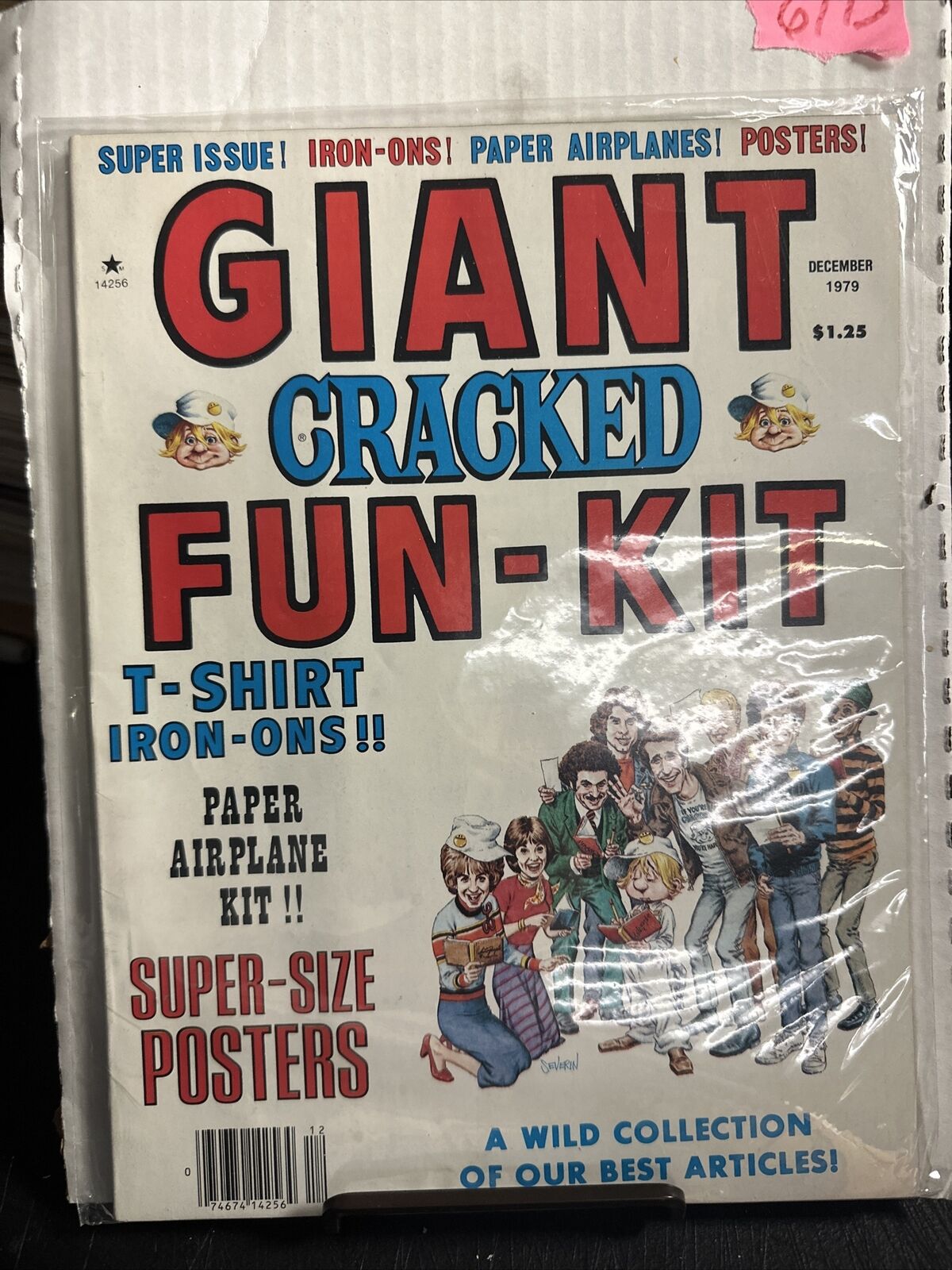Vintage magazine GIANT CRACKED FUN-KIT December 1979 