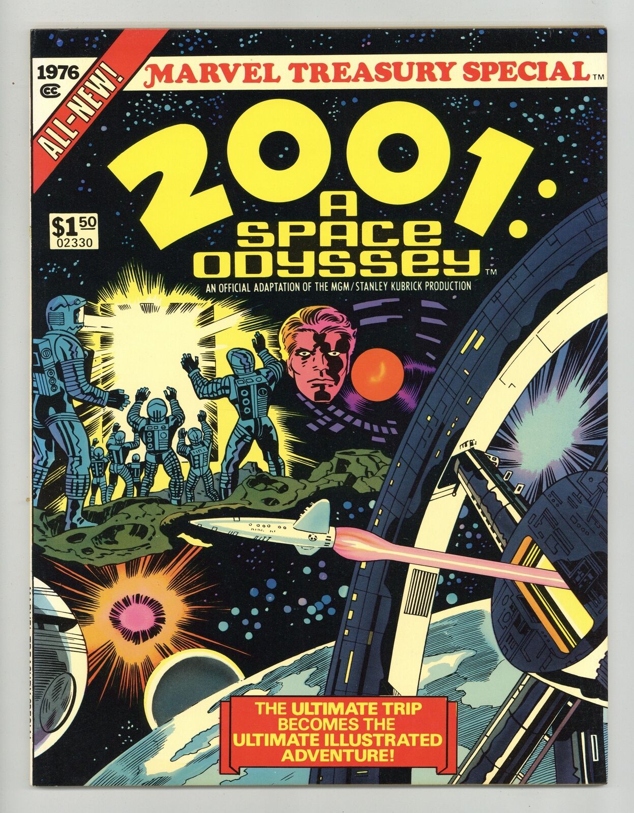 2001 A Space Odyssey Treasury #1 VF/NM 9.0 1976
