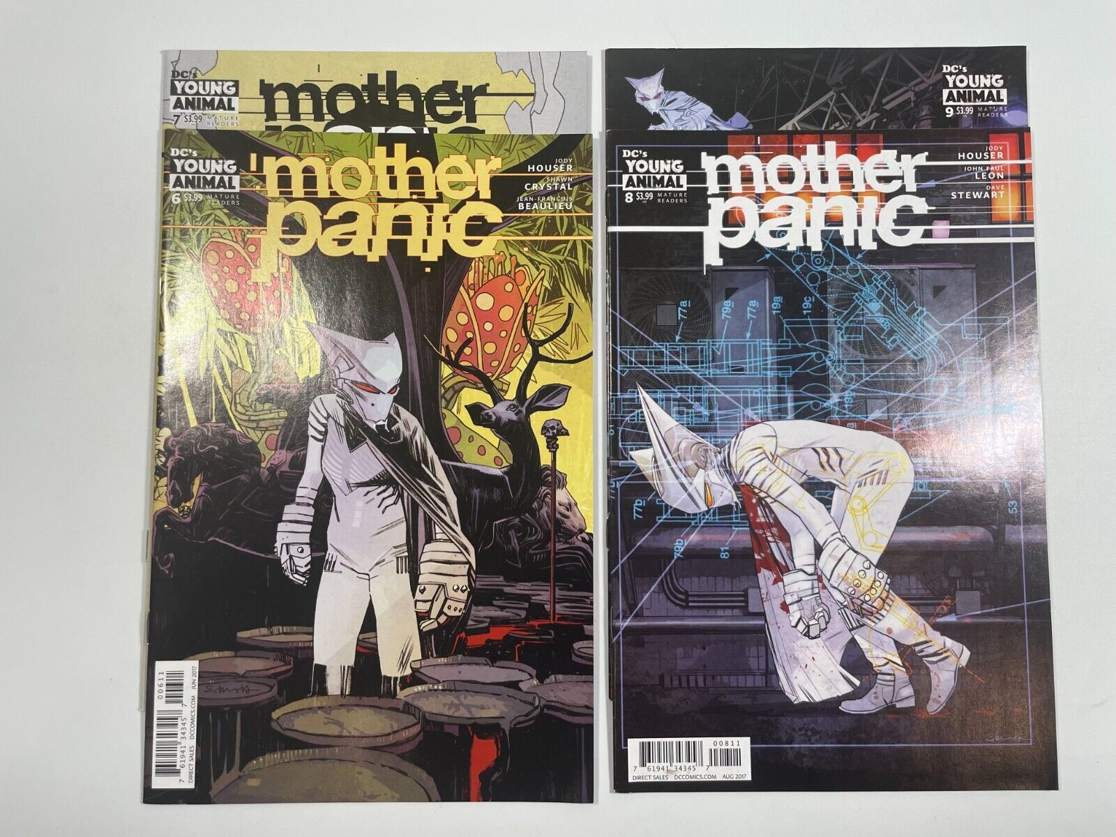 Mother Panic #6, 7, 8, 9 - 2017 - Jody Houser - Shawn Crystal - Lot of 4