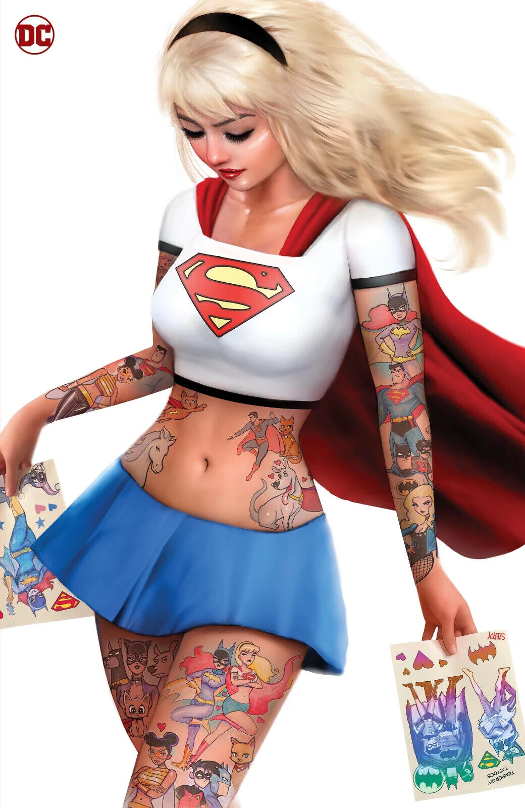 ACTION COMICS PRESENTS: DOOMSDAY SPECIAL #1 (SZERDY SUPERGIRL TATTOO EXCLUSIVE)