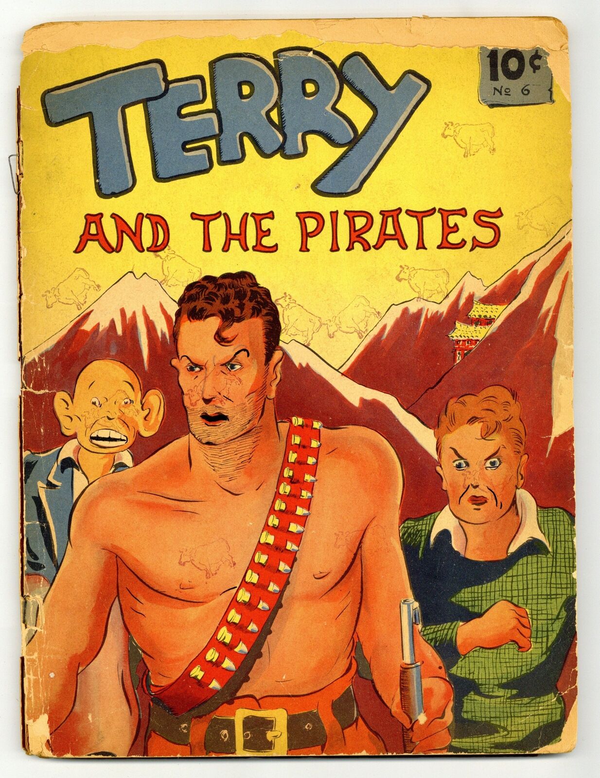 Terry and the Pirates Large Feature Comic #6A PR 0.5 1939