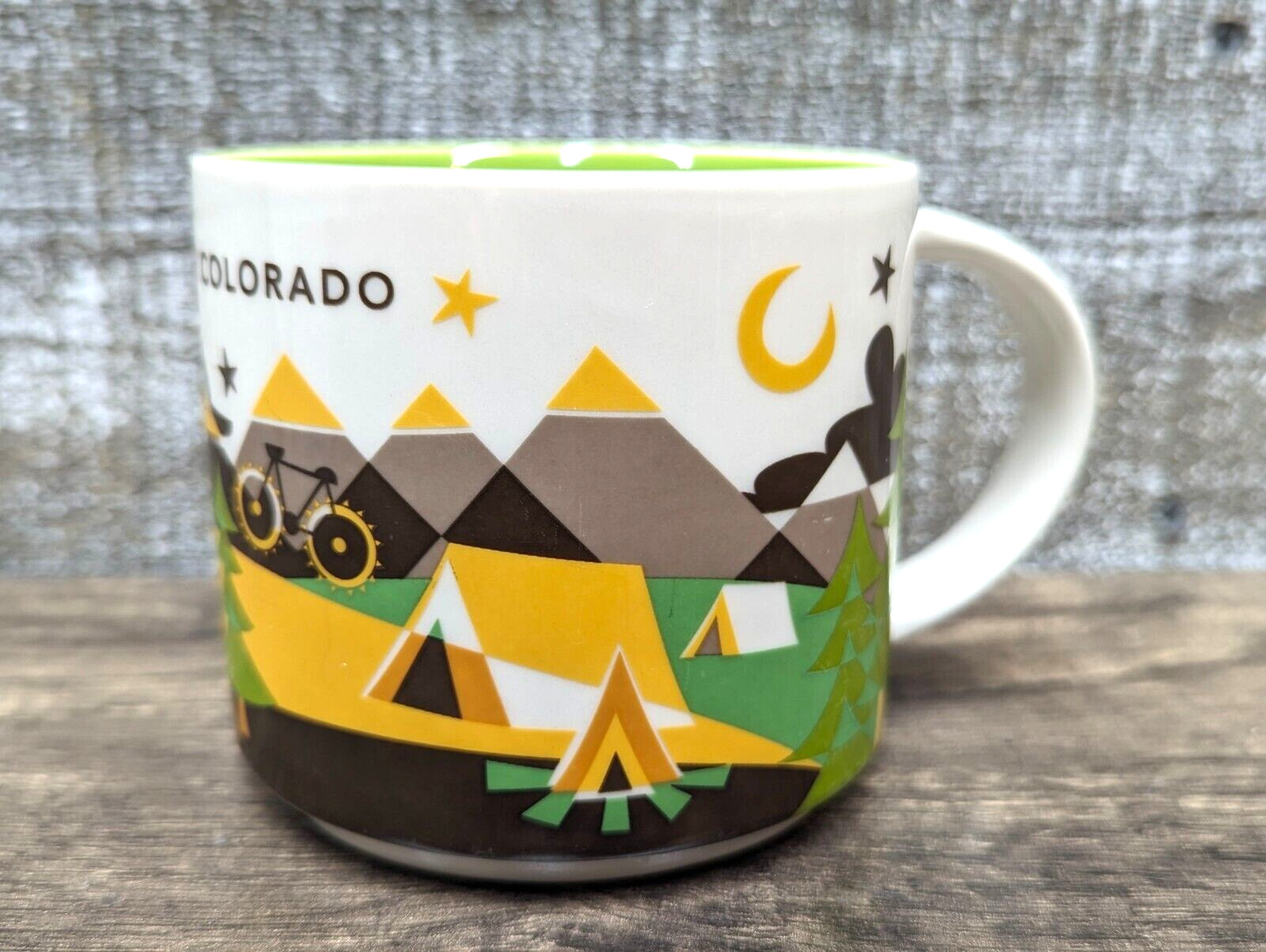 Starbucks Colorado YOU ARE HERE Centennial State Mug Coffee Cup