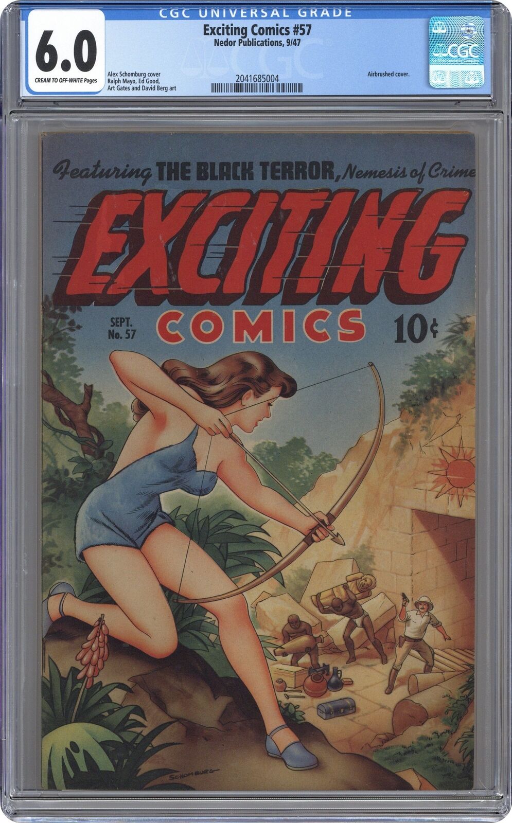 Exciting Comics #57 CGC 6.0 1947 2041685004