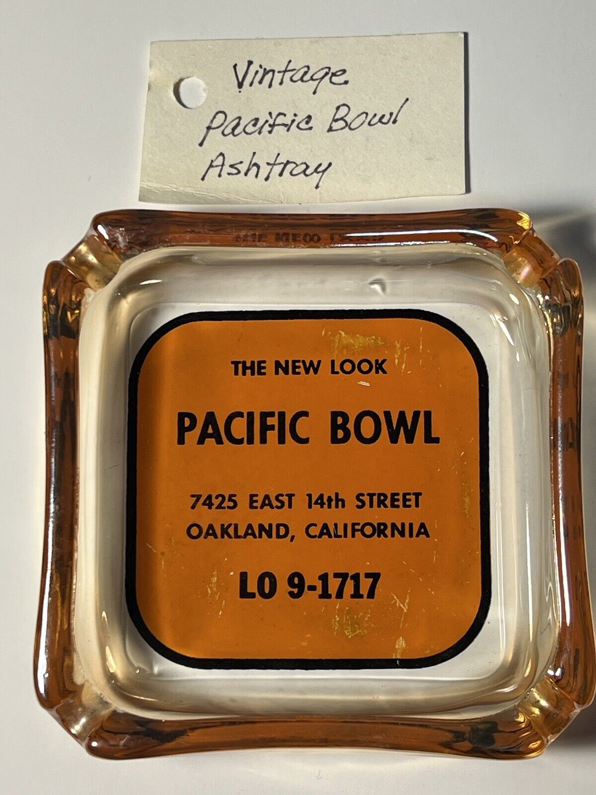Vintage Pacific Bowl Ashtray