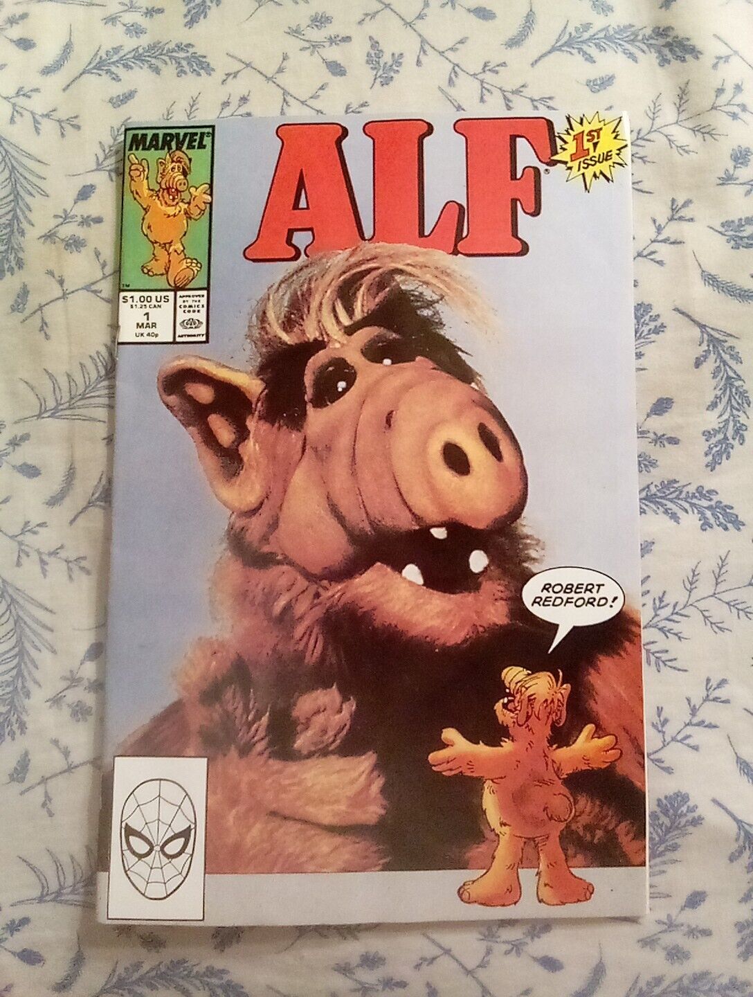 Alf 1st Issue #1, Marvel Comics 1988 Vintage Comic Book  - Unread 