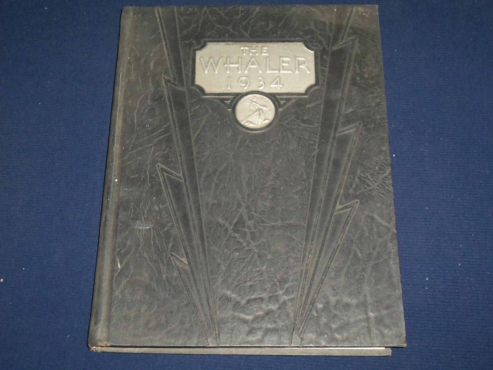 1934 THE WHALER BULKELEY SCHOOL FOR BOYS YEARBOOK - NEW LONDON CT. - YB 595