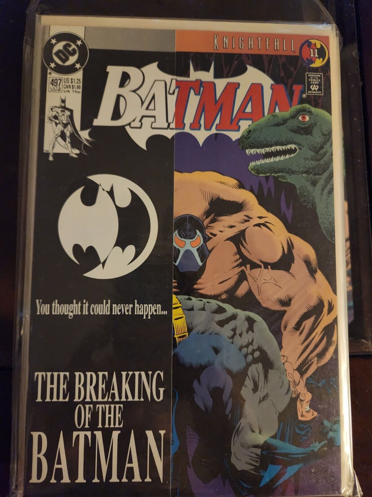 Batman #497 1993 DC COMIC BOOK 9.4 AVG V41-49