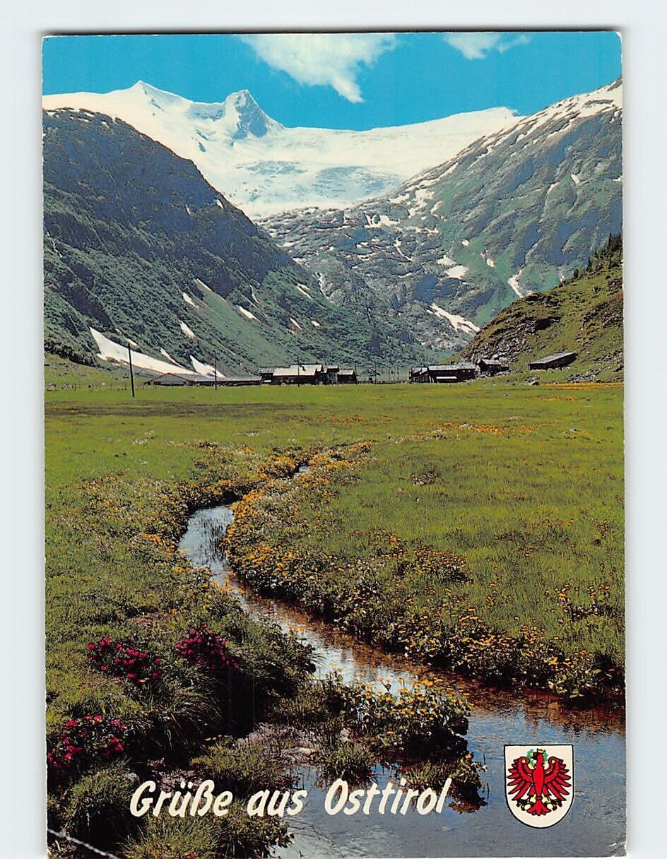 Postcard Grüße aus Osttirol Innergschlöß mit Venedigerhaus Innergschlöß Austria