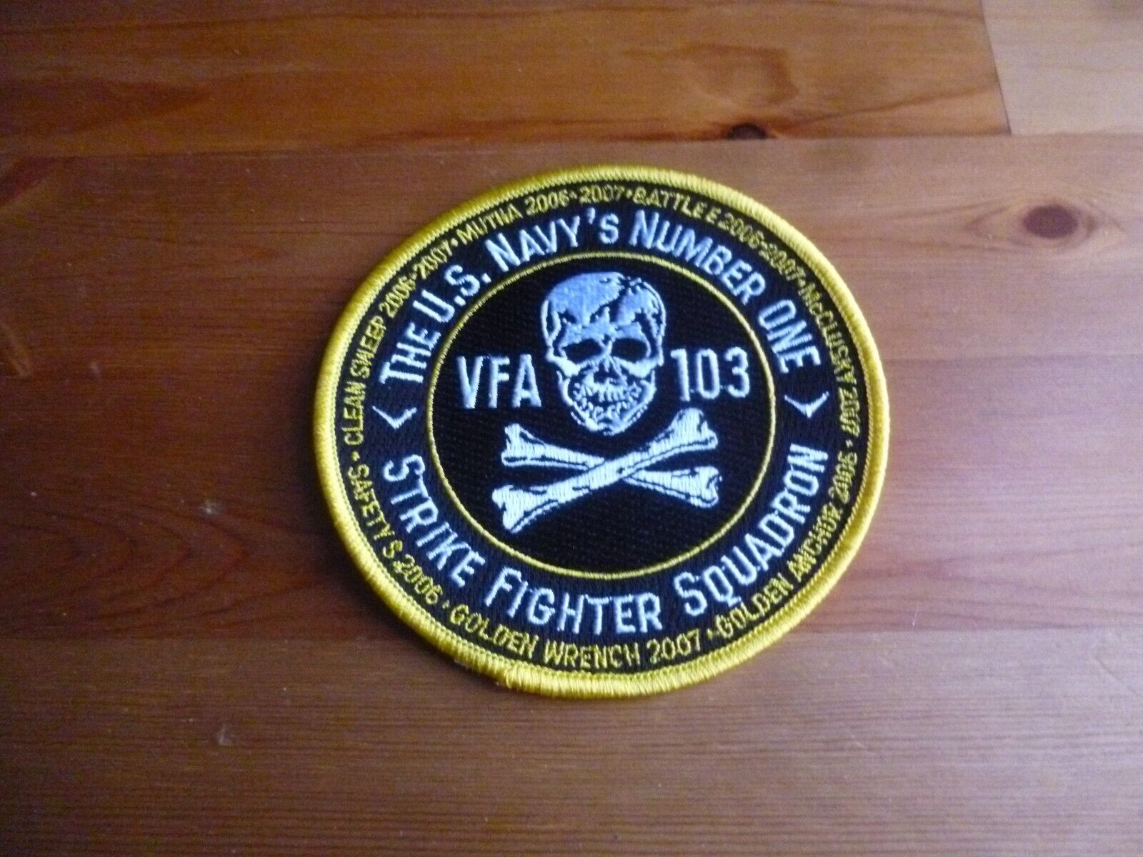 VFA-103 Jolly Rogers Patch N°1 Strike Fighter Mutha F/A-18F Super Hornet US Navy