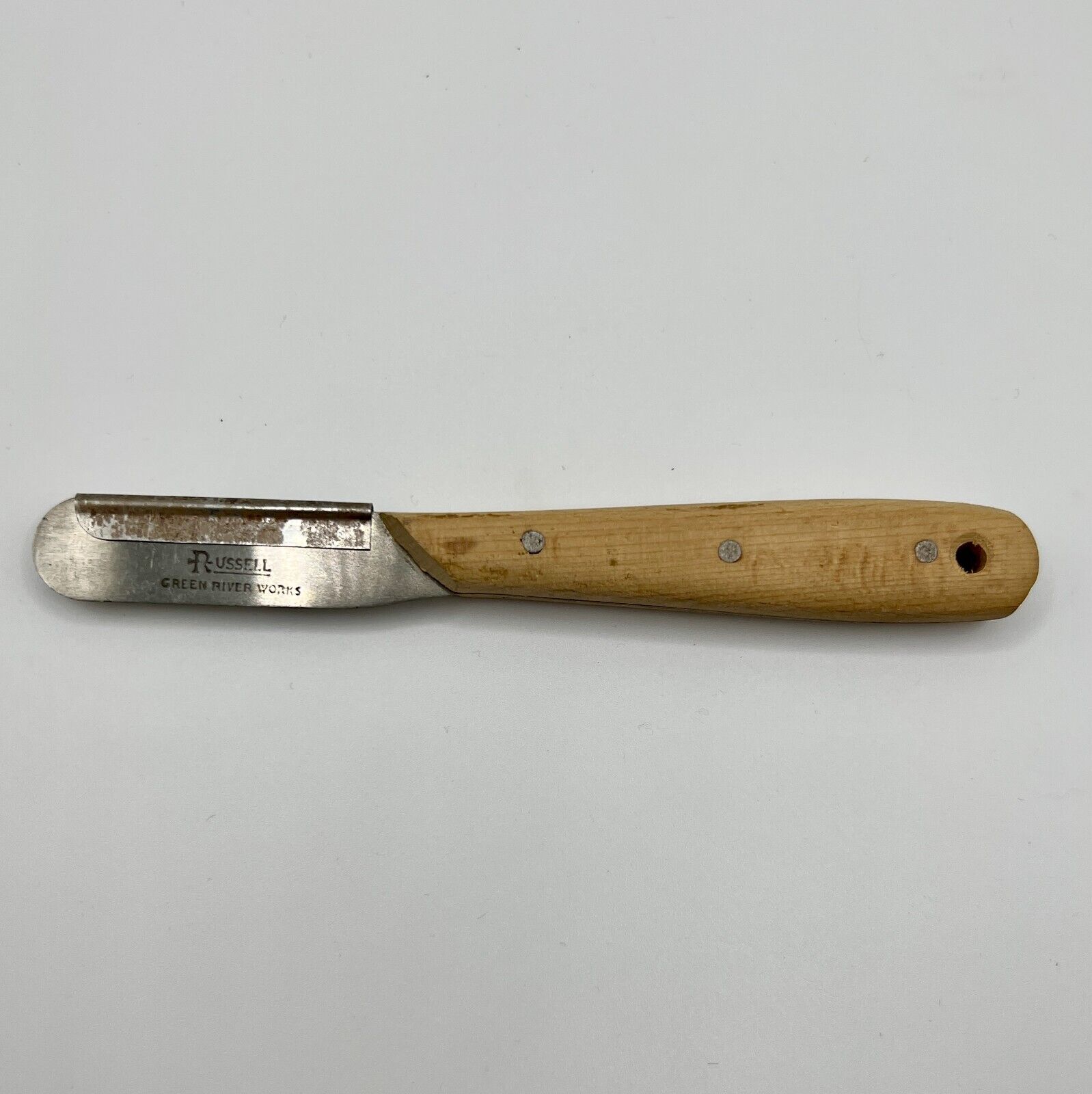 Vintage Russell Green River Works Oyster-Pinner Knife