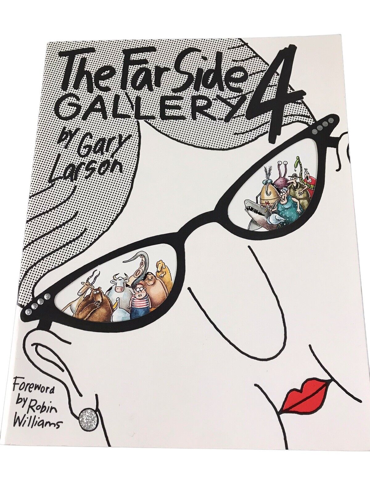 The Far Side Gallery #4 by Gary Larson Paperback 1993  Robin Williams NEW
