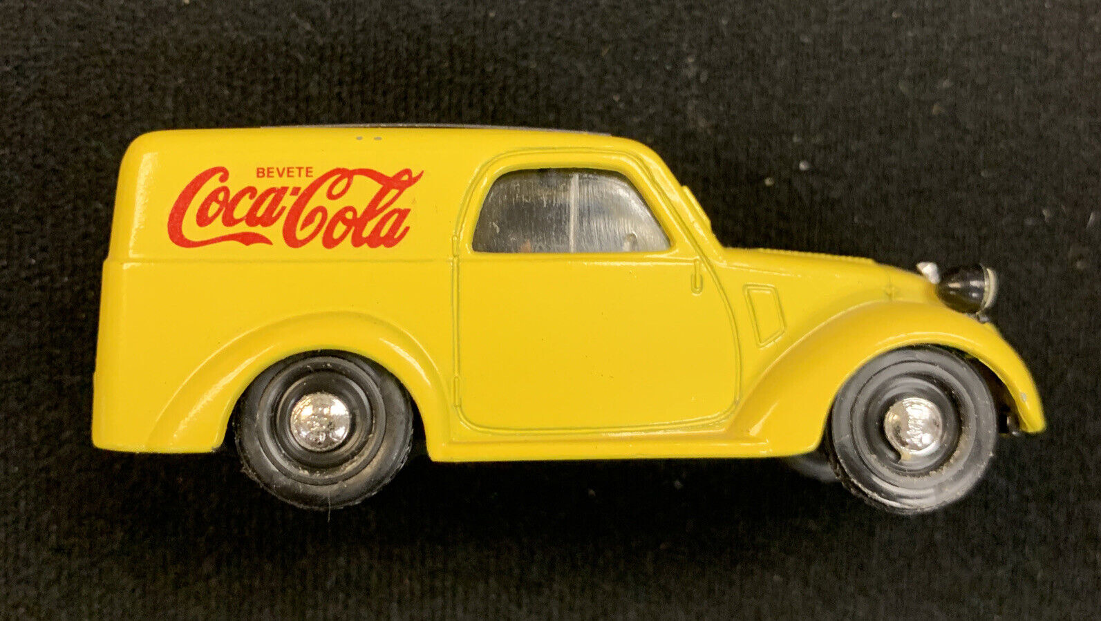 Coca Cola 1980s Die Cast Metal Brumm-Glamour Made In Italy Fiat NM 1:43