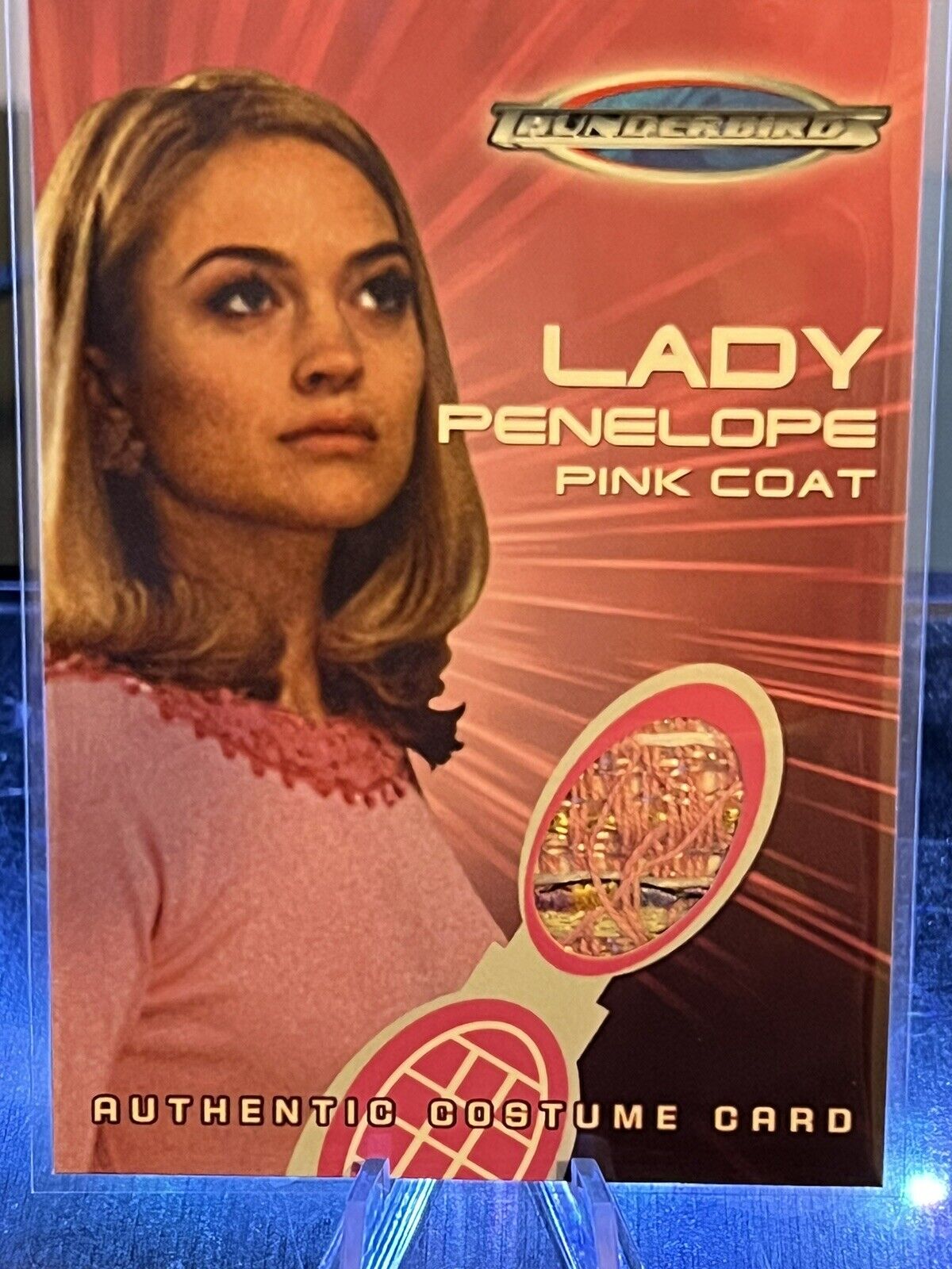 Thunderbirds Are Go Movie: TC2 Lady Penelope Costume Card & Punched Redemption
