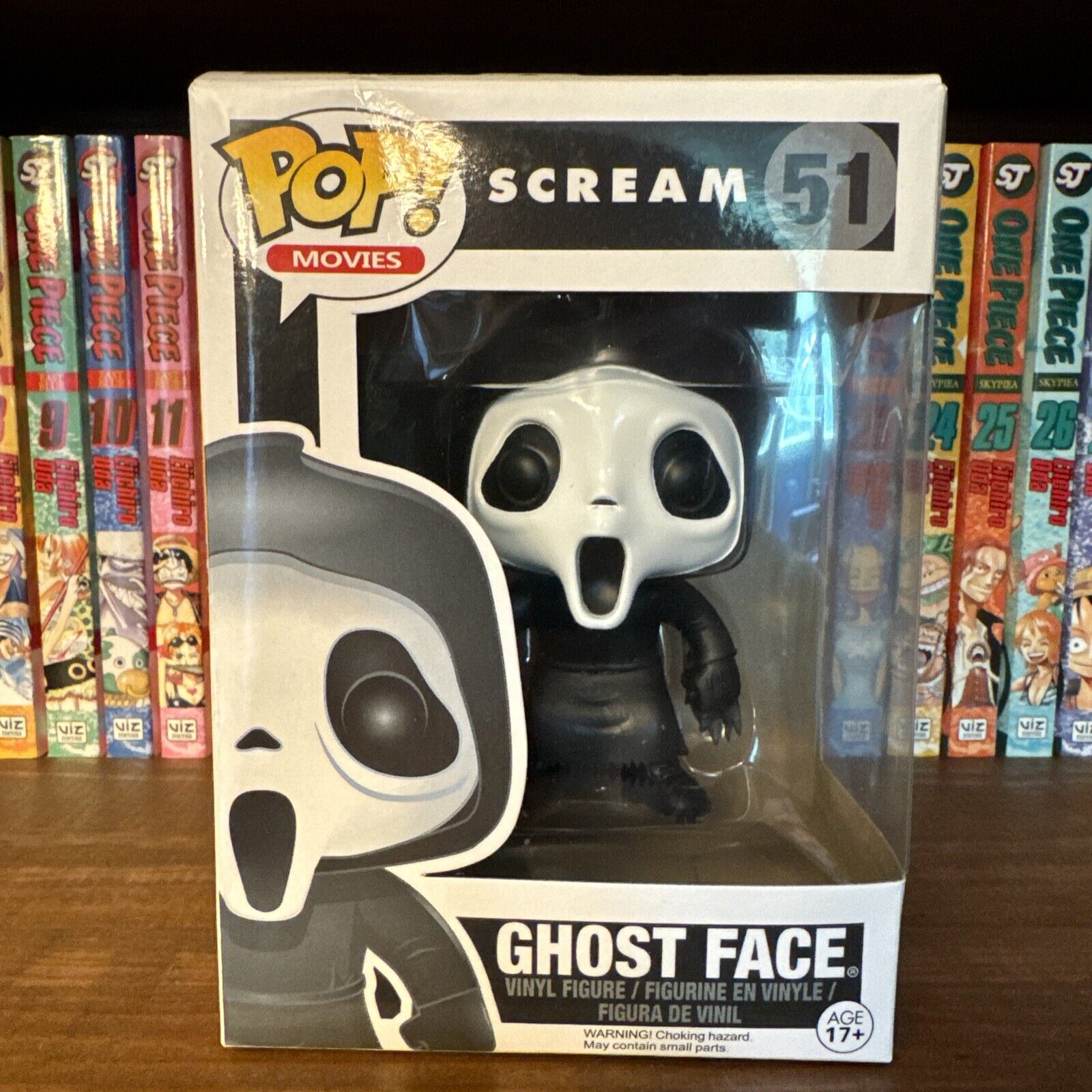 Funko Pop Vinyl: Scream - Ghost Face #51 RARE POP. Min Wear Box. New Unopened