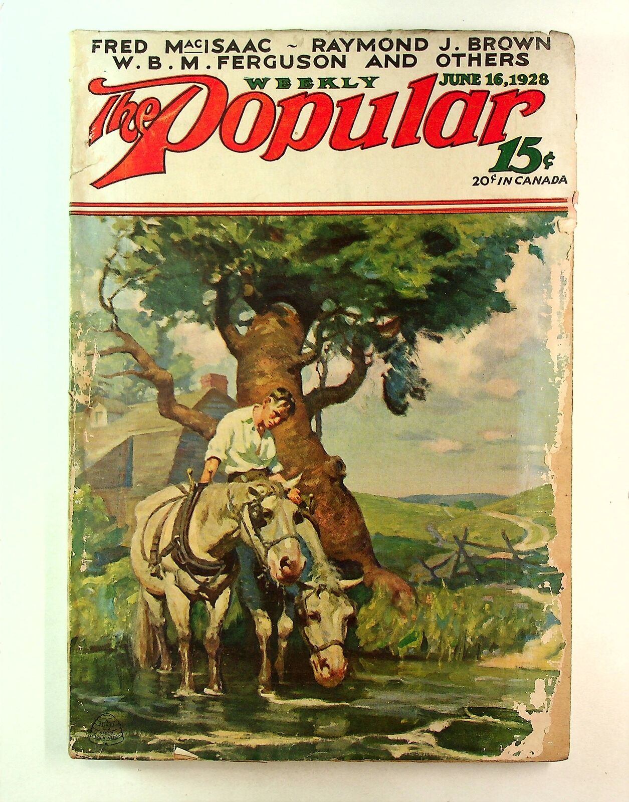 Popular Magazine Pulp Jun 16 1928 Vol. 92 #1 GD+ 2.5