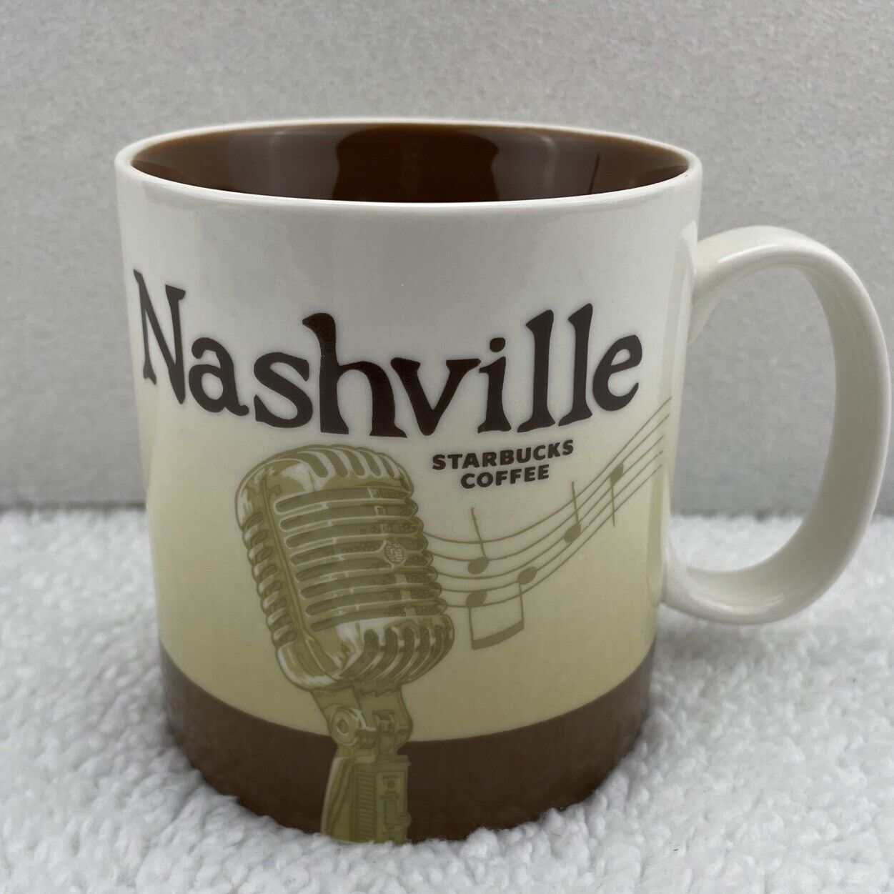 2011 Starbucks Nashville Global Icon Collector Series 16 oz Coffee Cup Mug